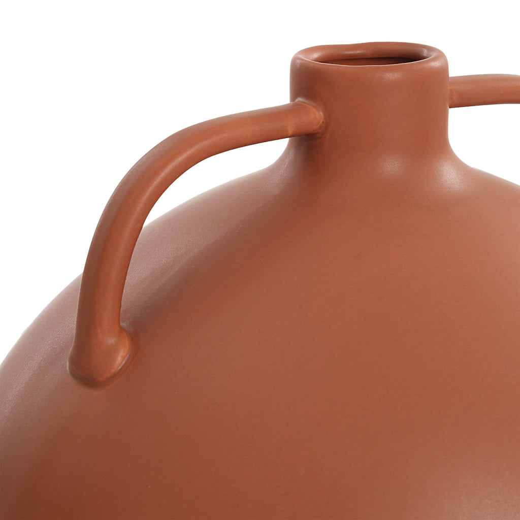 Renwil Delphi Indoor Ceramic Vase - Matte Terracotta