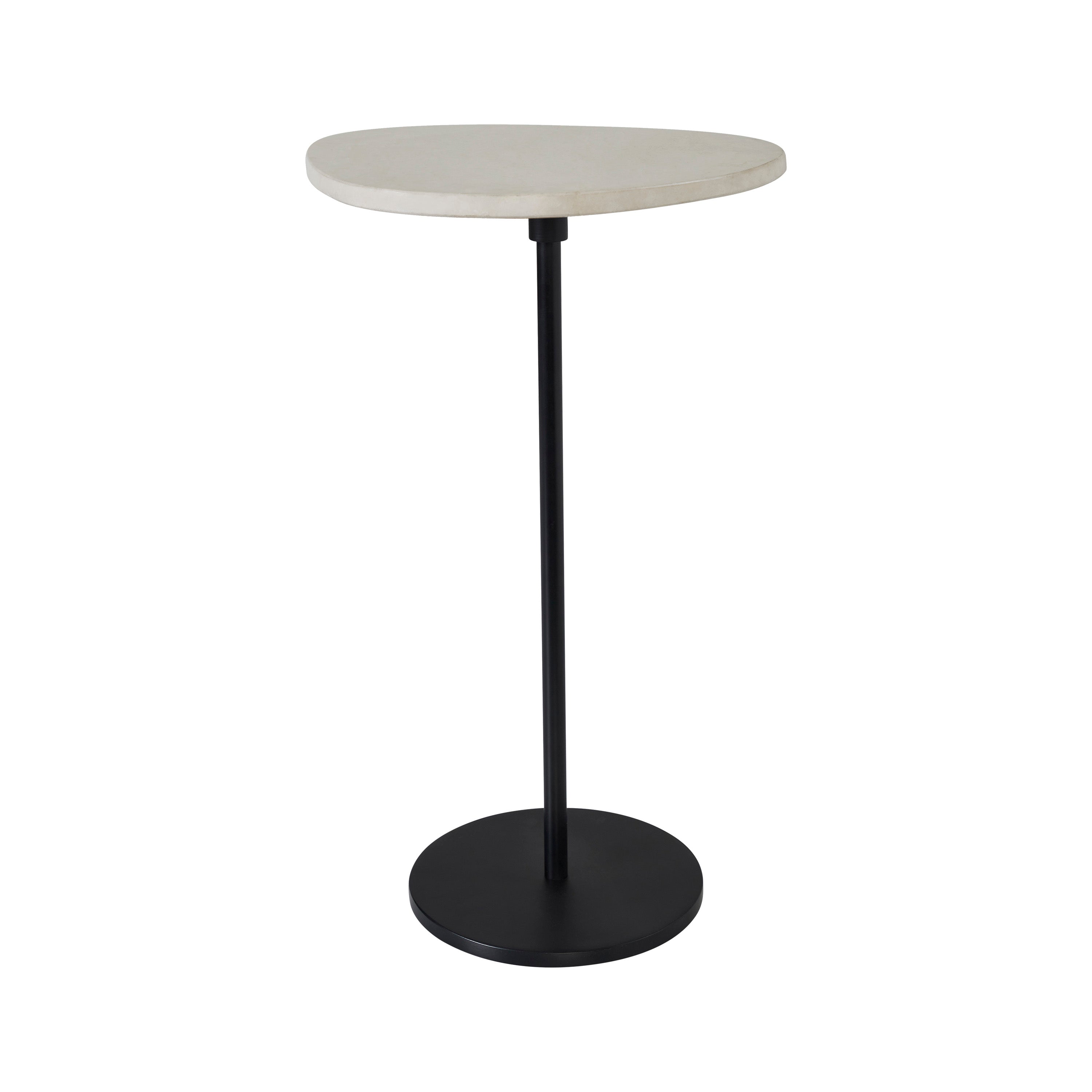 Renwil Chelsea Indoor Iron Side Table - Black