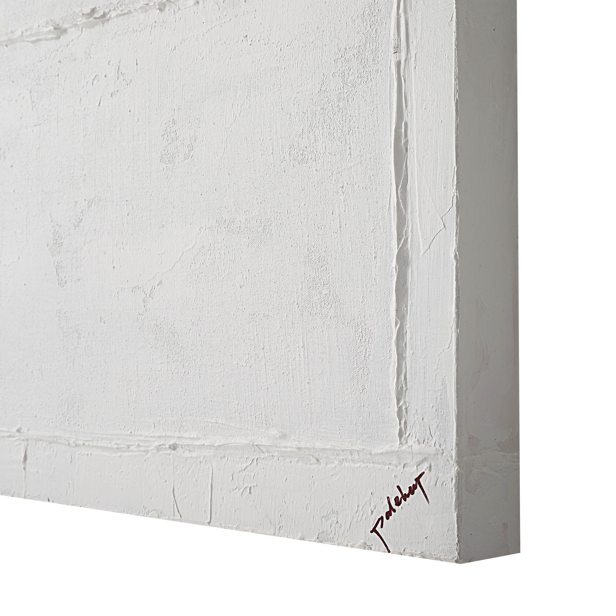 Renwil Medea 48" Wide Wall Art - Matte White