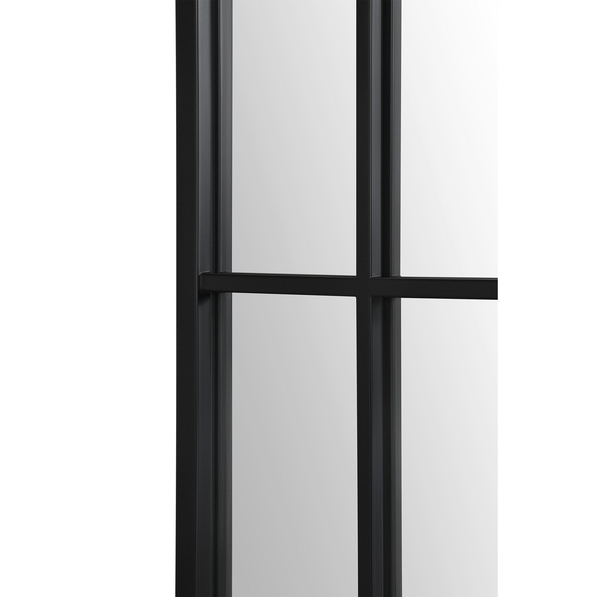 Renwil Atkinson 62" Tall Arch Full Length Mirror - Black