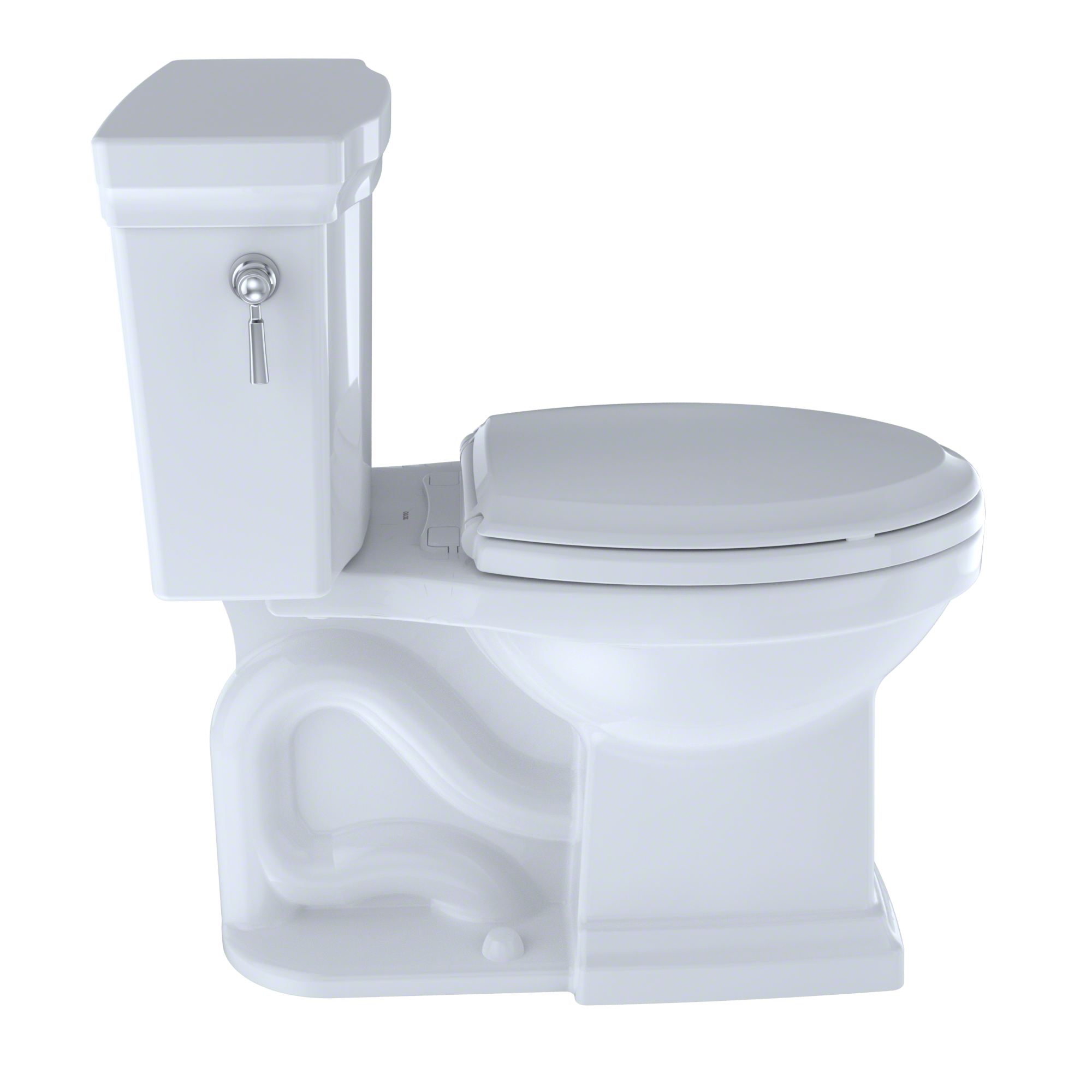 TOTO Promenade II Two Piece Elongated 1.28 GPF Universal Height Toilet