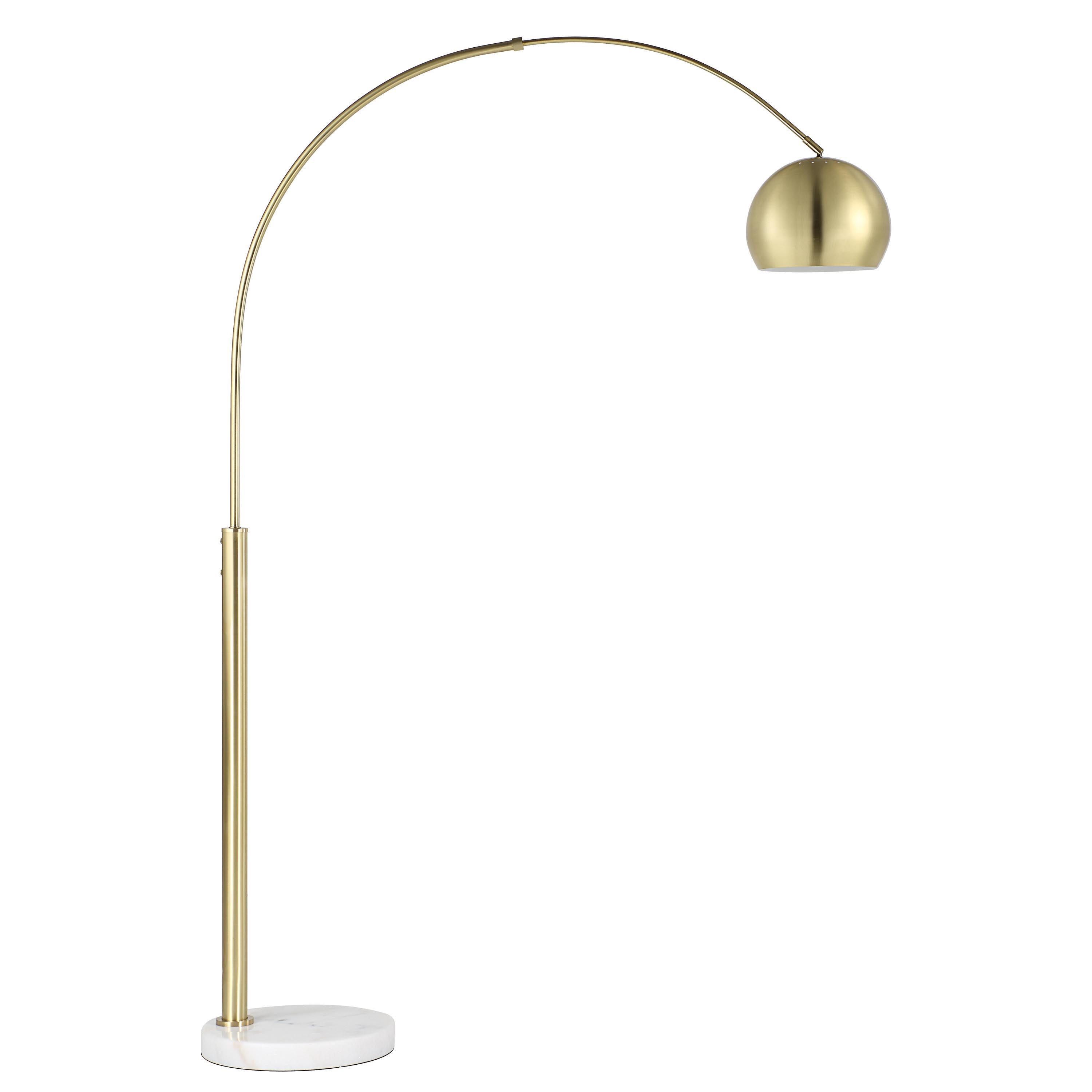 Renwil Daleela 77.375" Height Floor Lamp - Yellow
