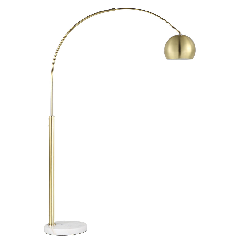 Everren Daleela 77.38" Height Floor Lamp - Brushed Gold