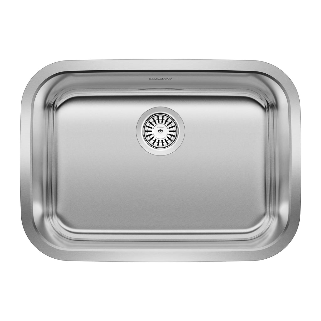Blanco Essential 24" Single Bowl Undermount Stainless Steel Kitchen Sink