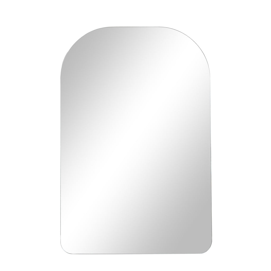 Renwil Chania 36" H x 24" W Wall Mirror - Grey