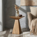 Renwil Garnett Indoor Mango Wood Side Table - Light Brown