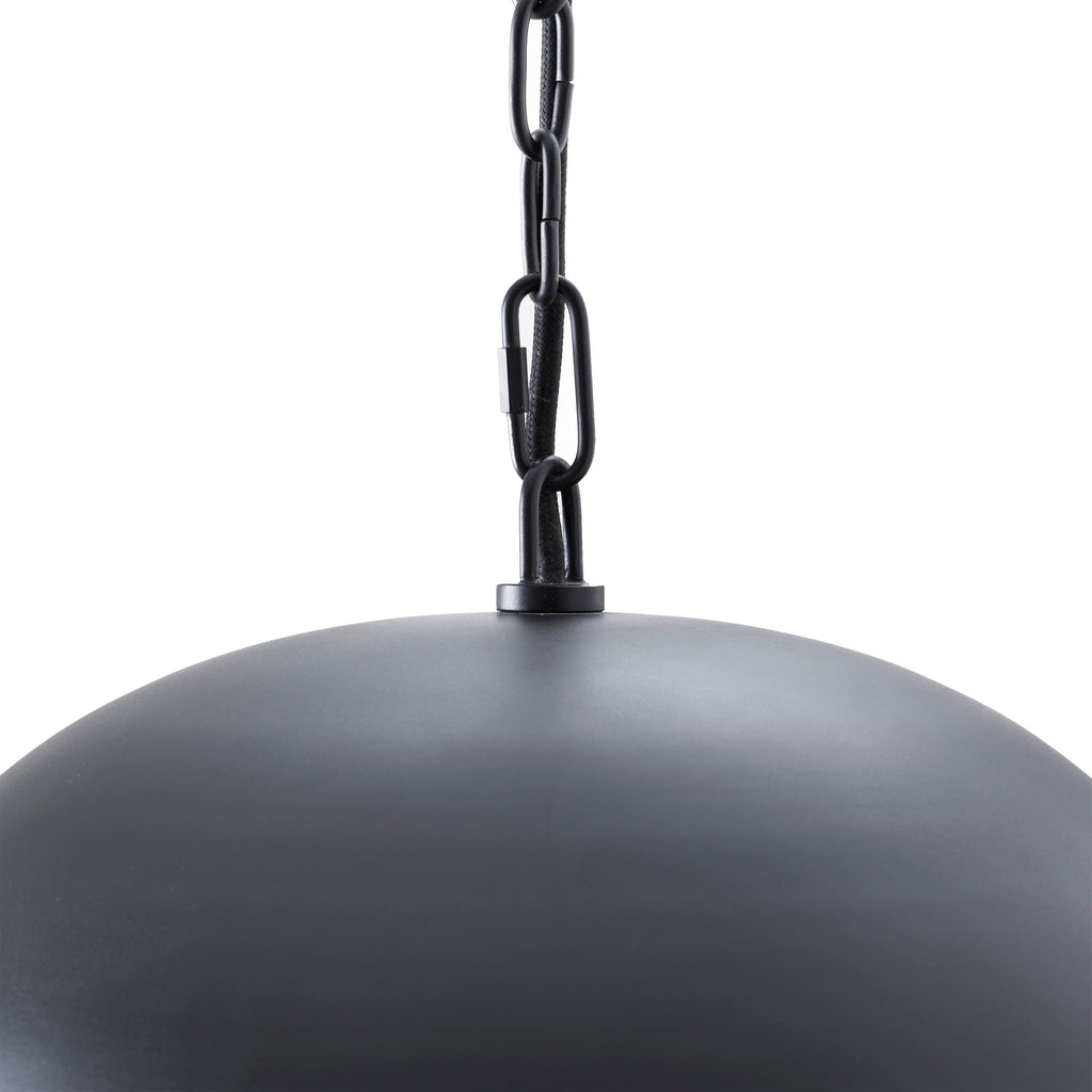Renwil Kochi 15.25" Wide 1-Light Chandelier - Matte Black