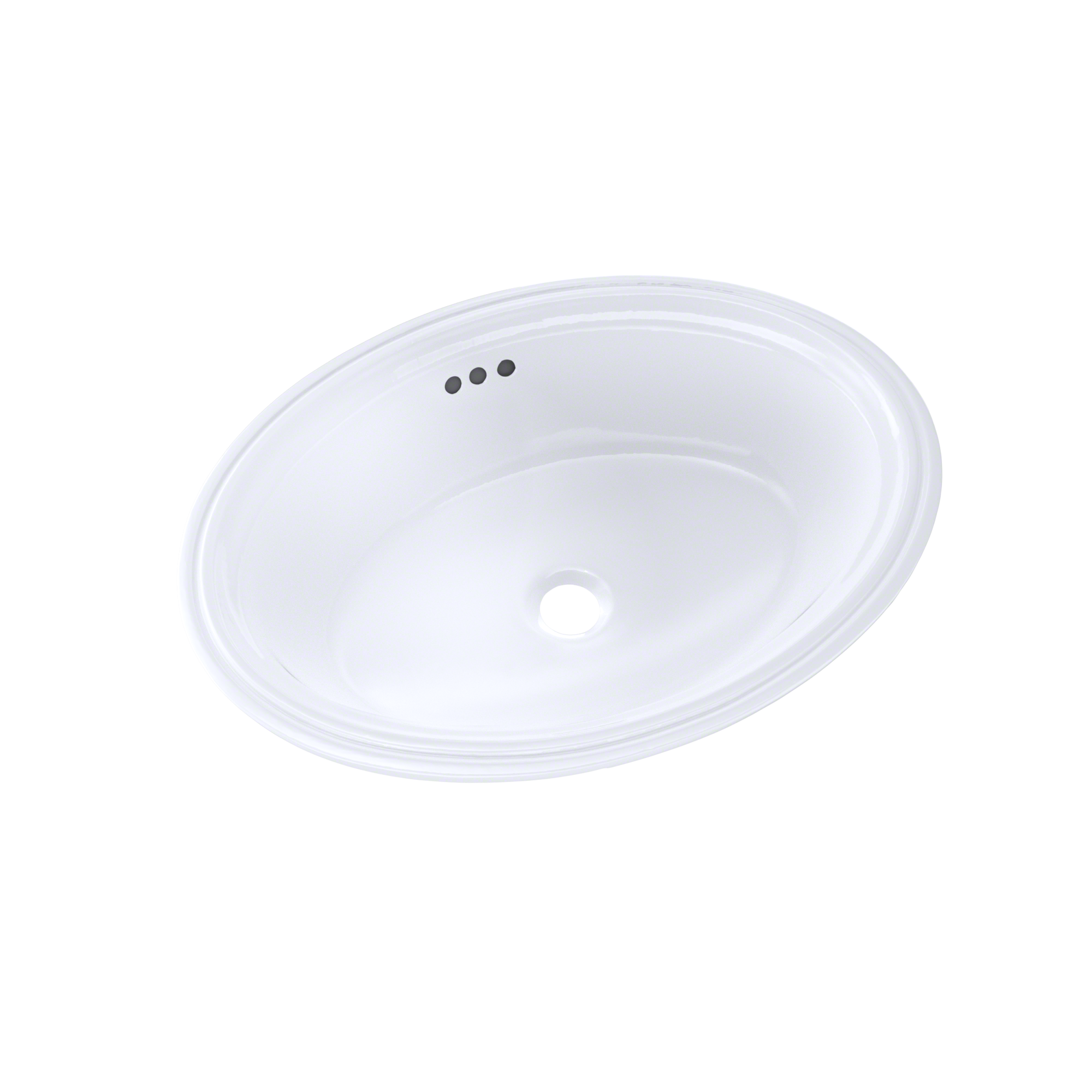 TOTO Dartmouth 17 1/4" x 12 7/8" Oval Undermount Bathroom Sink