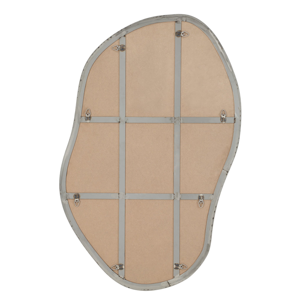 Renwil Javelin 45.25" Tall Irregular Wall Mirror - Grey