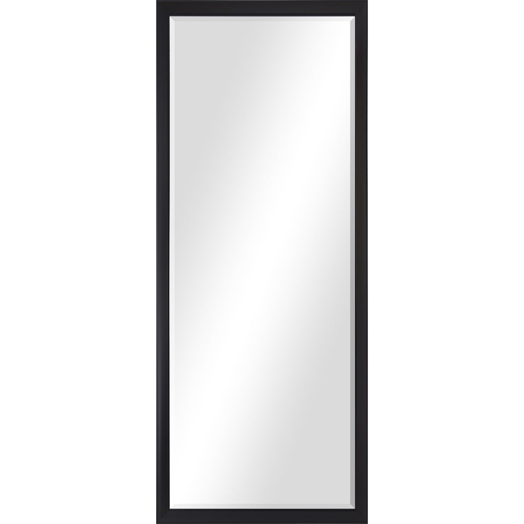 Renwil Delacorte 80" Tall Rectangle Wall Mirror - Black