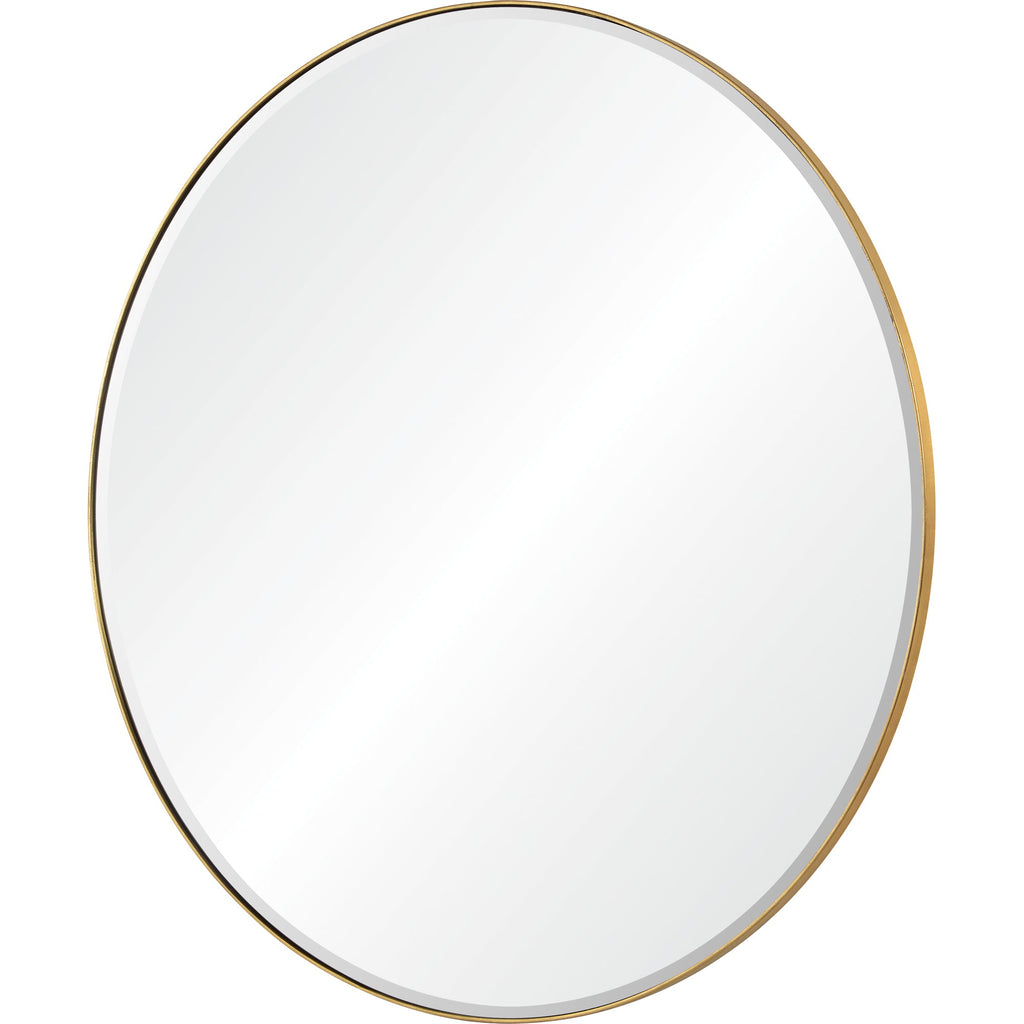 Renwil Thallo 48" Tall Round Wall Mirror - Yellow