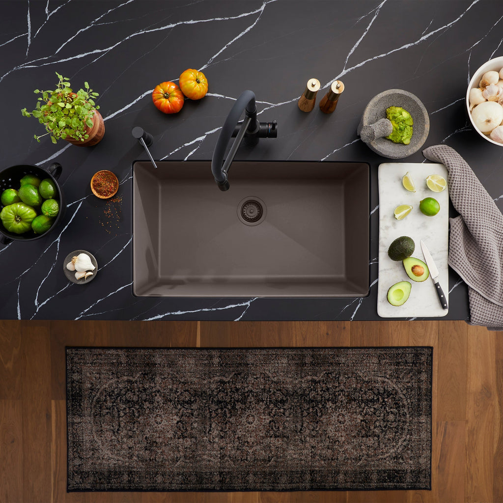 Blanco Precis Silgranit 30" Single Bowl Undermount Kitchen Sink