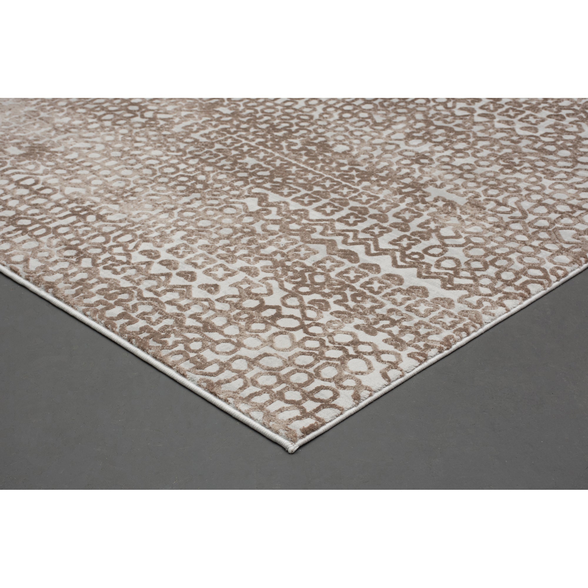 Renwil Ariella 5' x 7' Power Loomed Indoor Rug - Brown