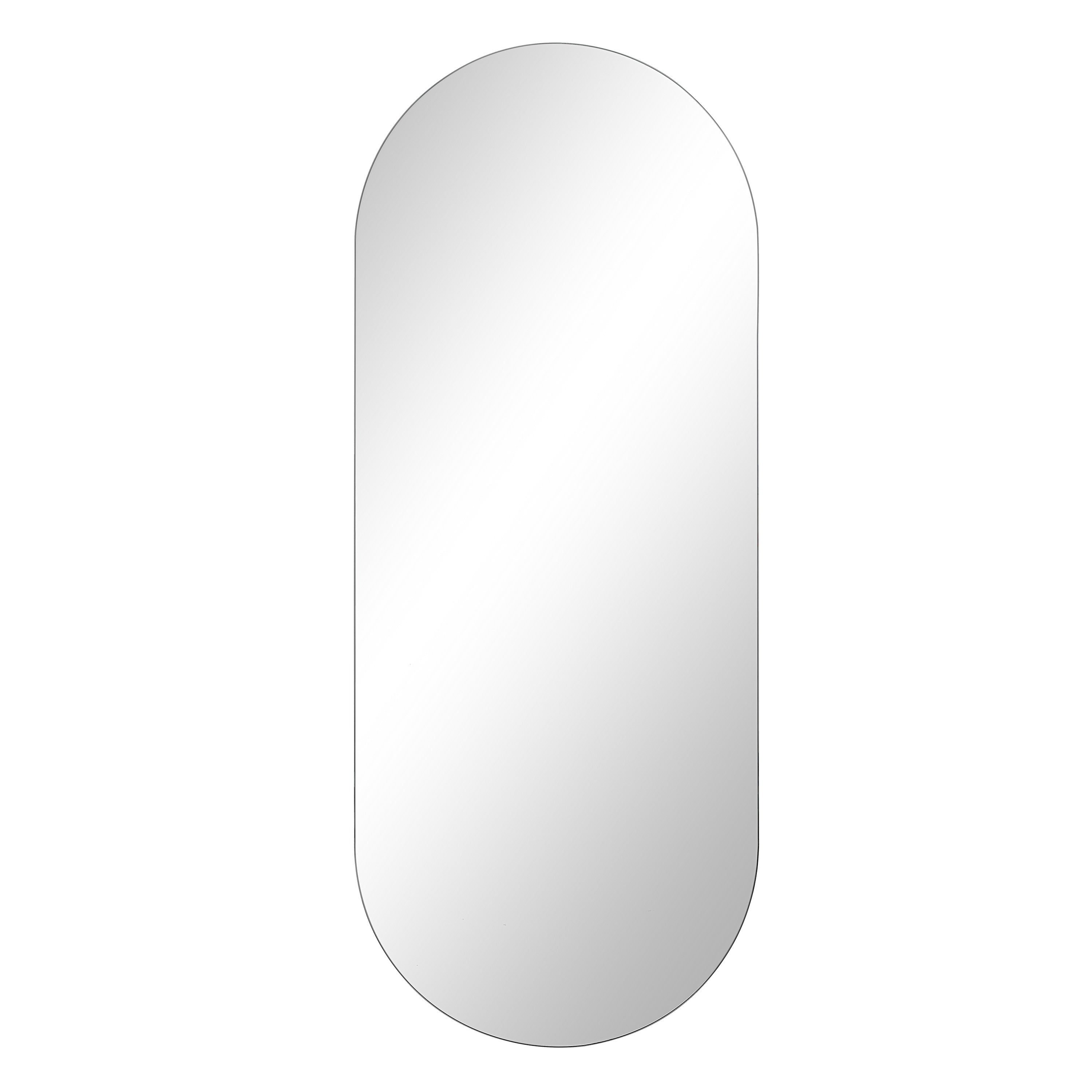 Renwil Kastelli 60" H x 24" W Wall Mirror - Grey