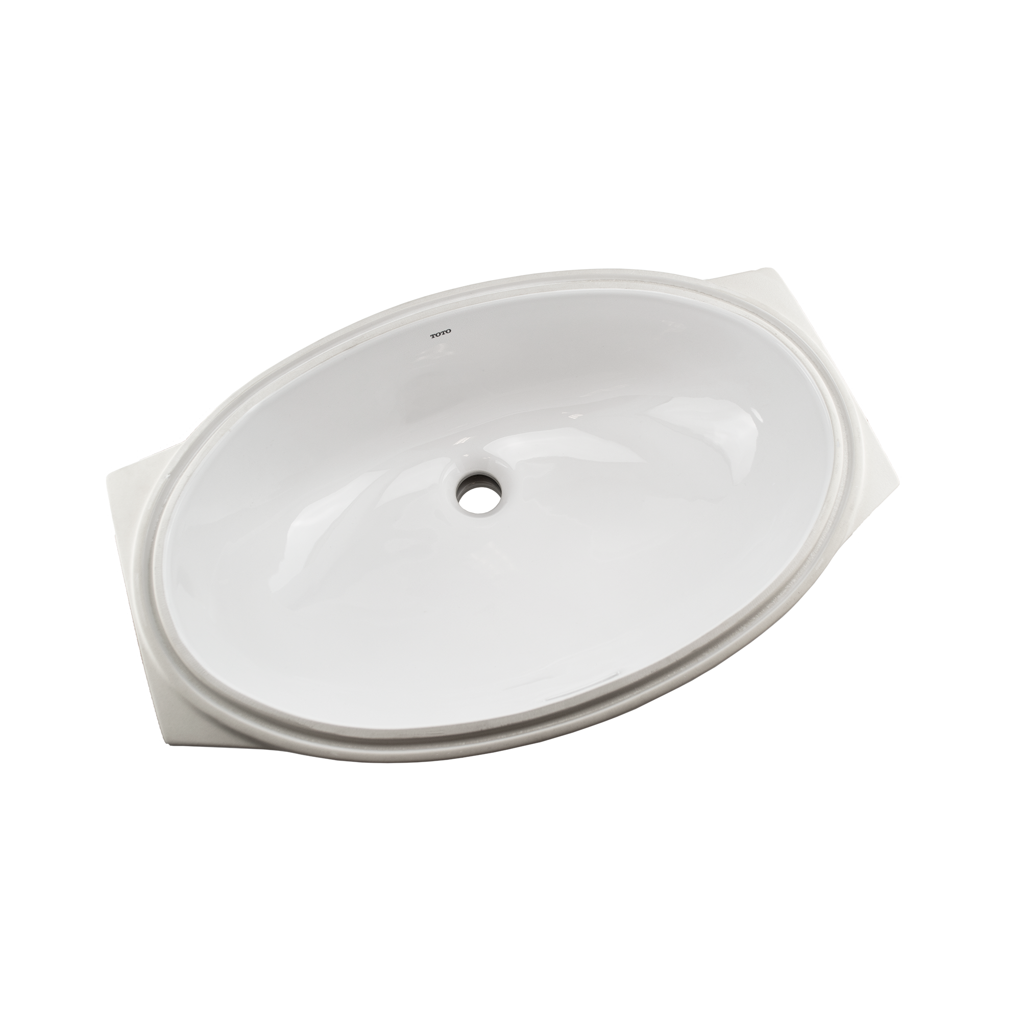 TOTO 24" Oval Undermount Bathroom Sink with Cefiontect