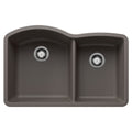 Blanco Diamond Silgranit 32" 60/40 Double Bowl Undermount Kitchen Sink