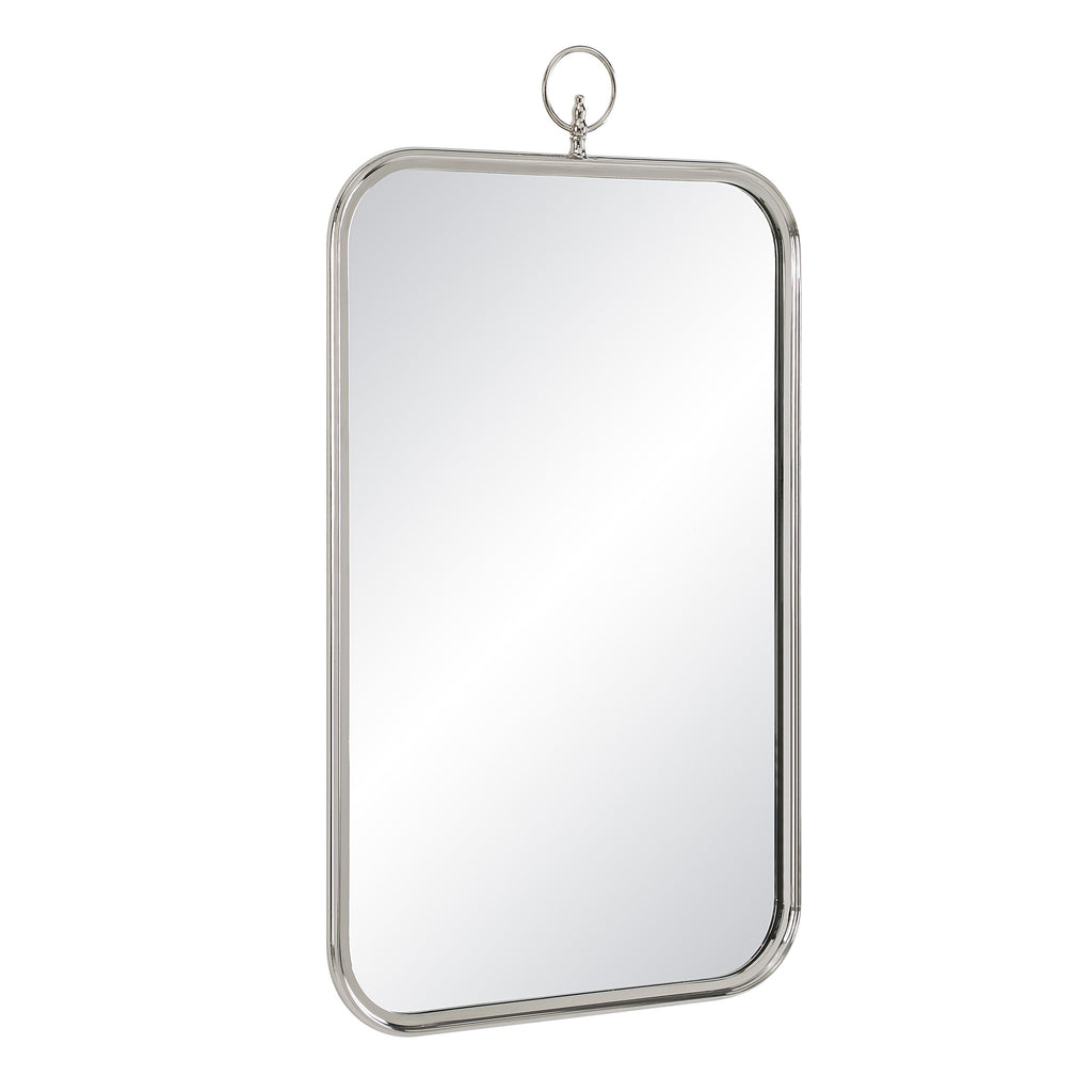 Renwil Dios 39.5" Tall Rectangle Wall Mirror - Grey