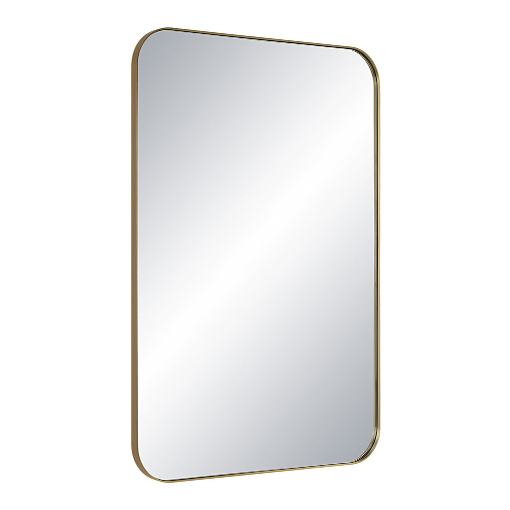 Renwil Vesey 36" Tall Rectangle Wall Mirror - Yellow
