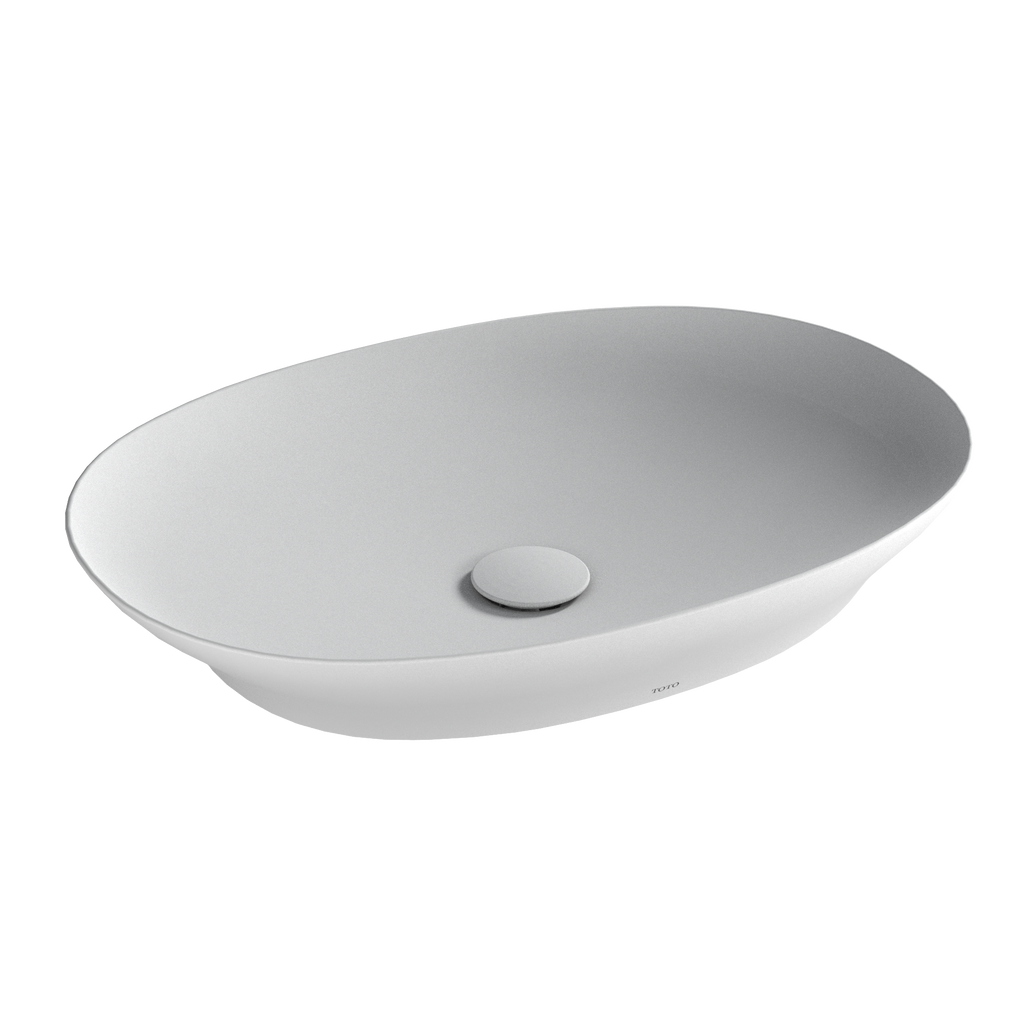 TOTO Kiwami Oval 24" Vessel Bathroom Sink with Cefiontect