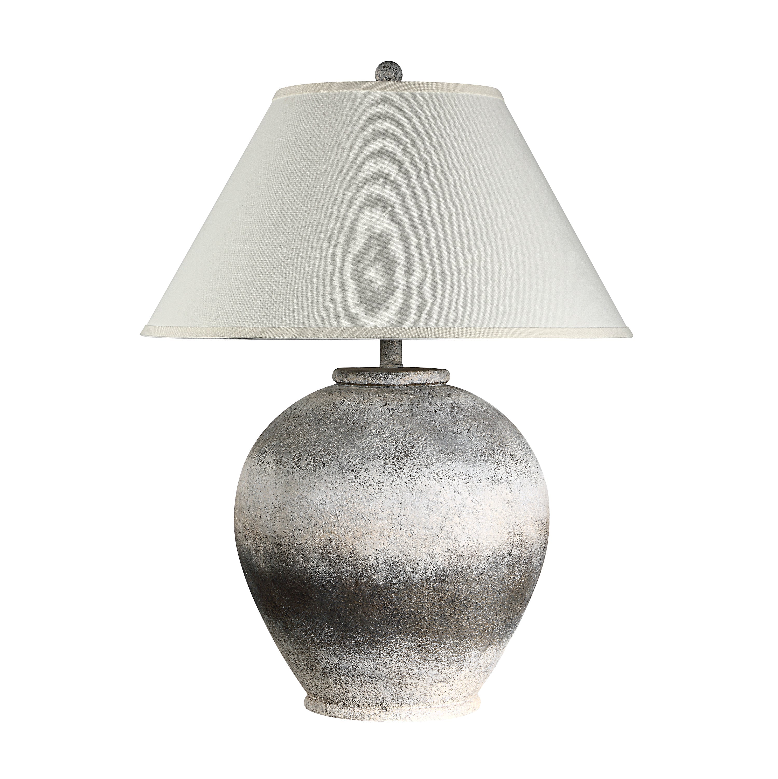Everren Betulla 29" Height Table Lamp - Brown & Light Cream