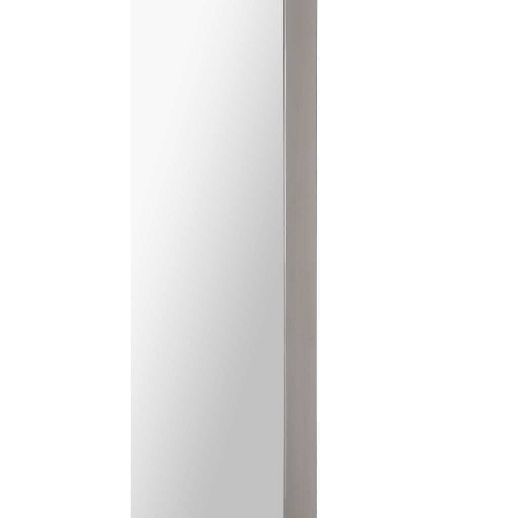 Renwil Delphinus 46" Tall Rectangle Wall Mirror - Grey