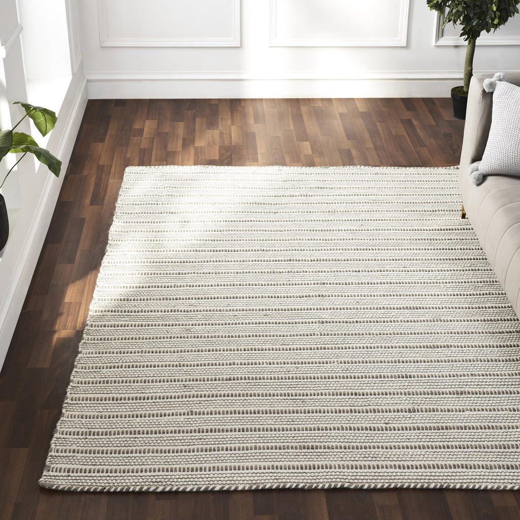 Renwil Orria 10 x 13 Handwoven Indoor Rug - Ivory
