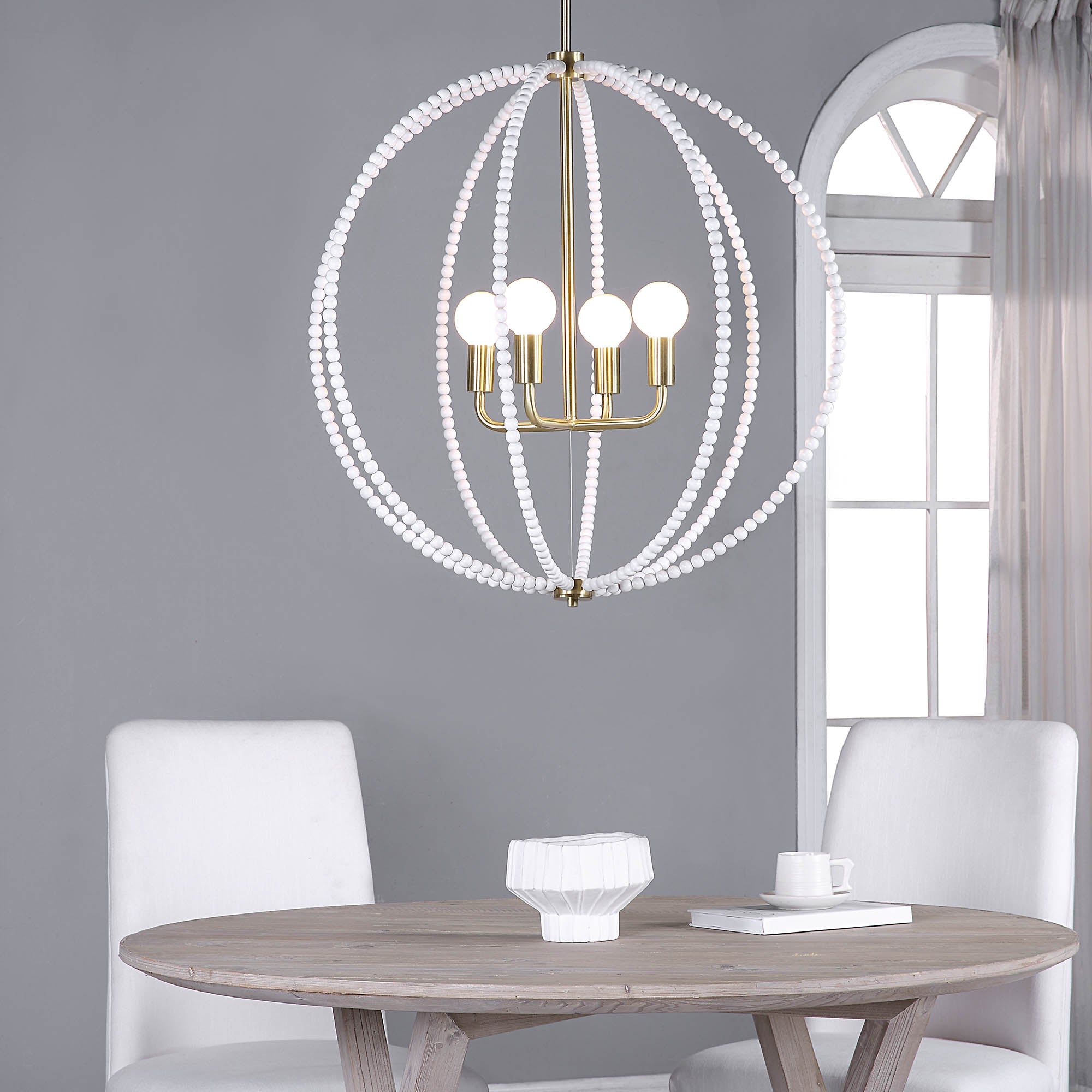 Renwil Basil 32" Length Ceiling Fixture - White