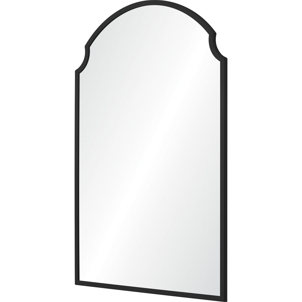 Renwil Asmara 36" Tall Irregular Wall Mirror - Black