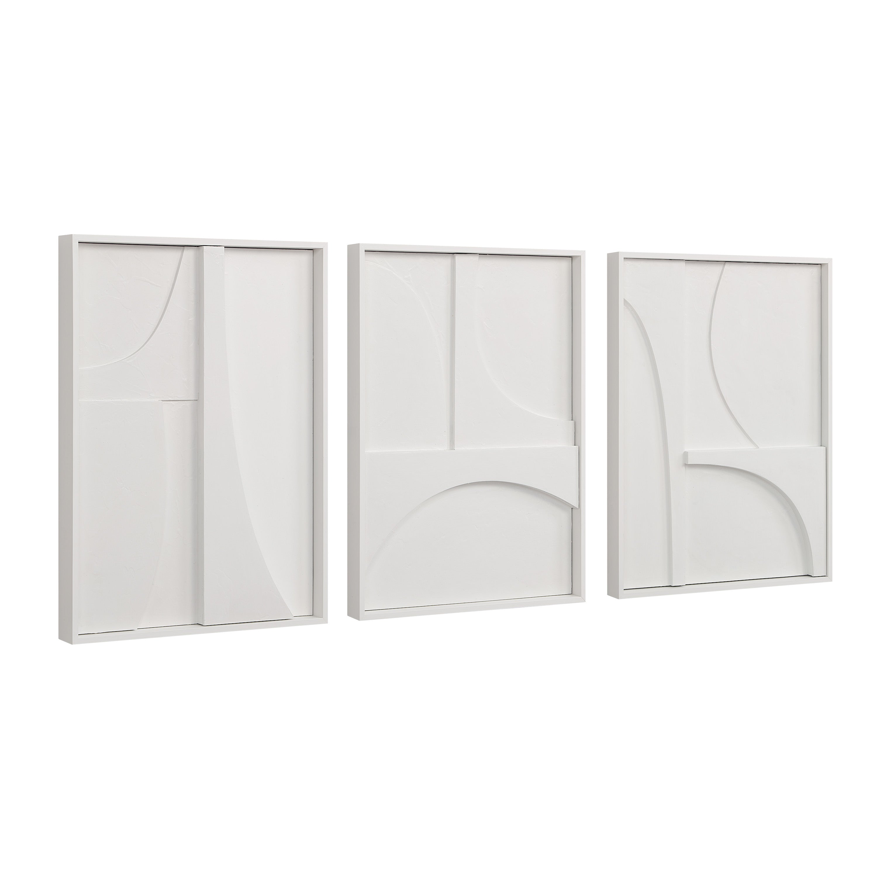 Renwil Marsh 18" Wide Wall Decor - Matte White