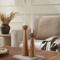 Renwil Laurier Candle Holder - Light Brown