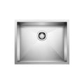 Blanco Quatrus R0 22" Single Bowl Undermount Stainless Steel Kitchen Sink