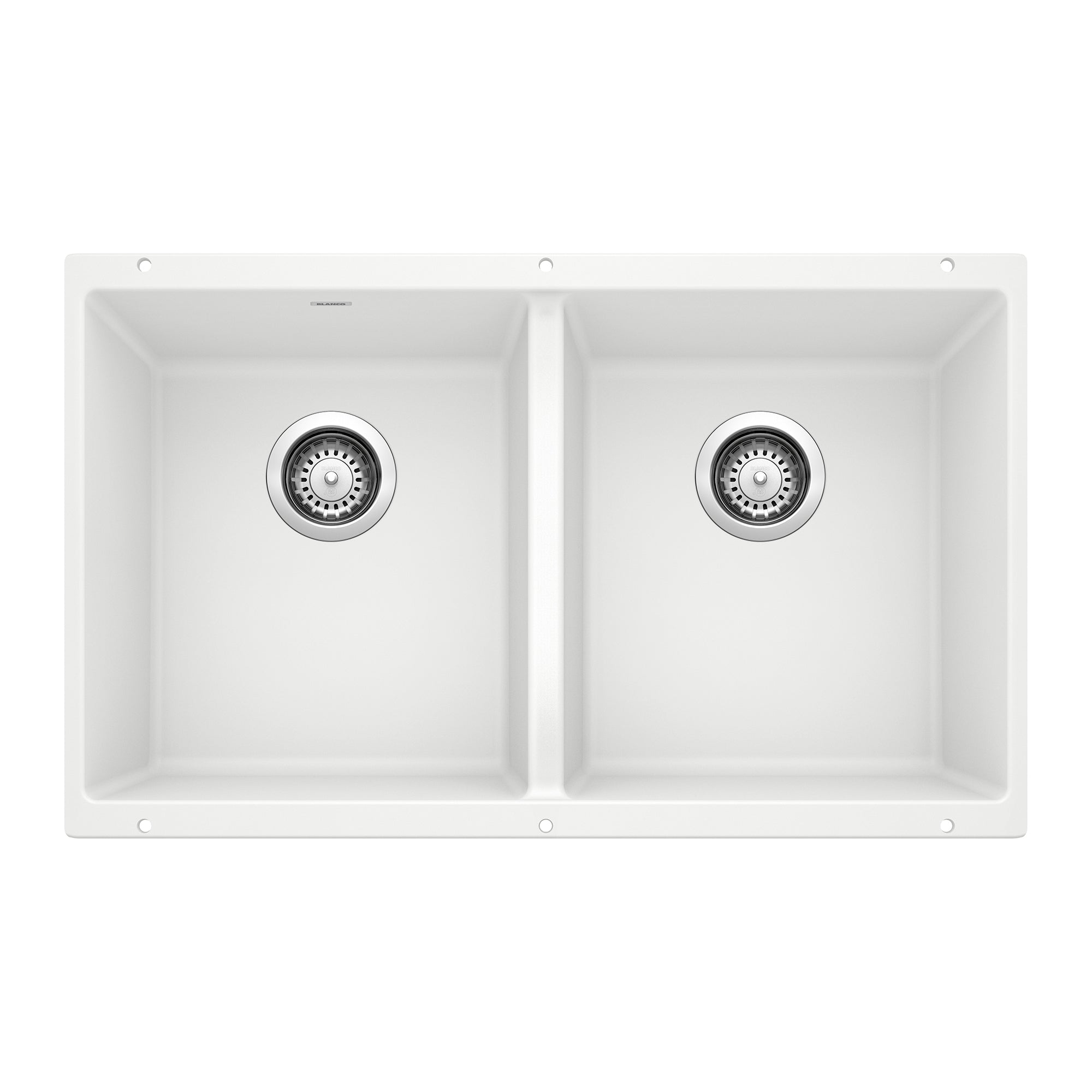 Blanco Precis Silgranit 29" 50/50 Double Bowl Undermount Kitchen Sink