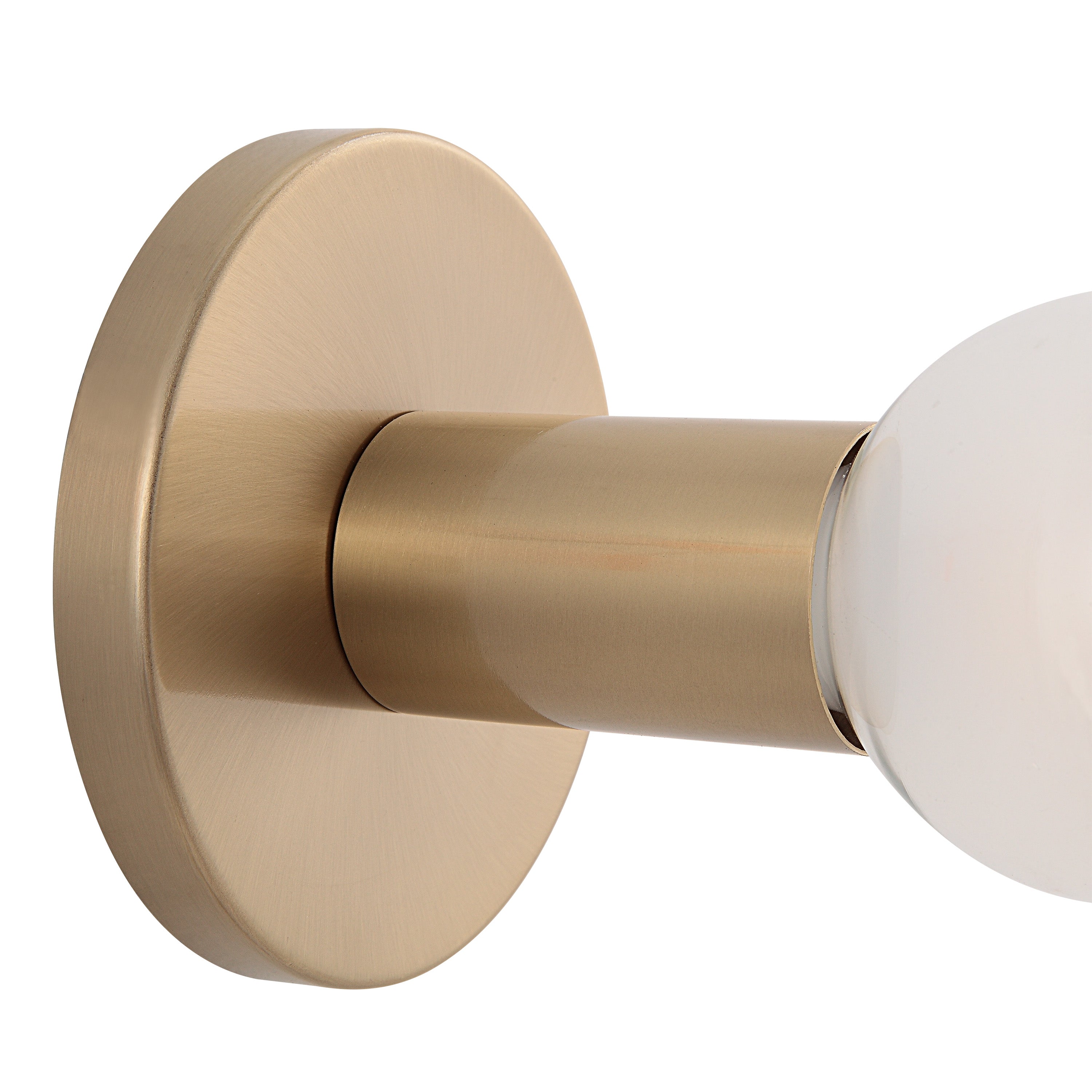 Renwil Dania 5" Burnished Brass 1-Light Wall Sconce