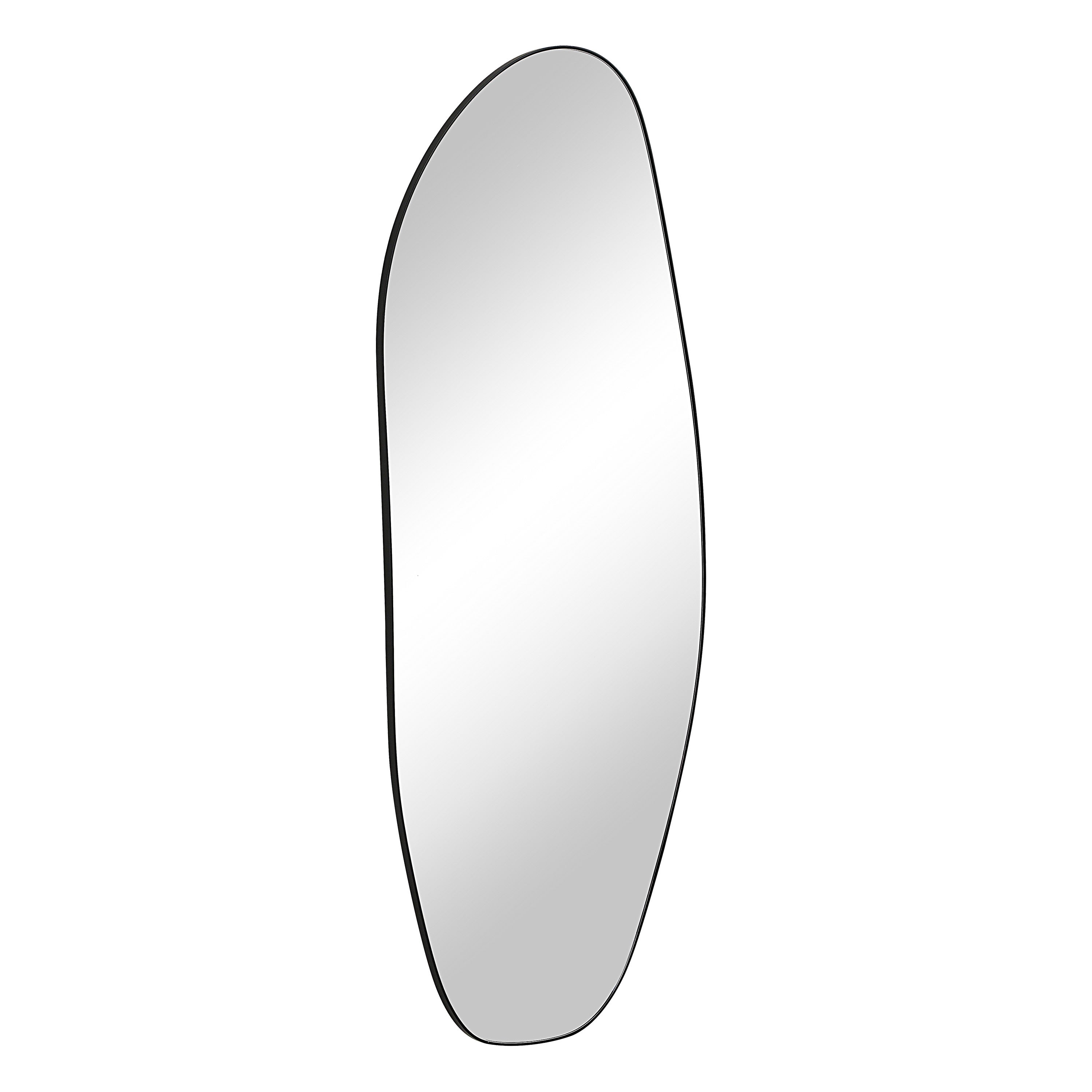 Renwil Enina 65" H x 25.5" W Wall Mirror - Black