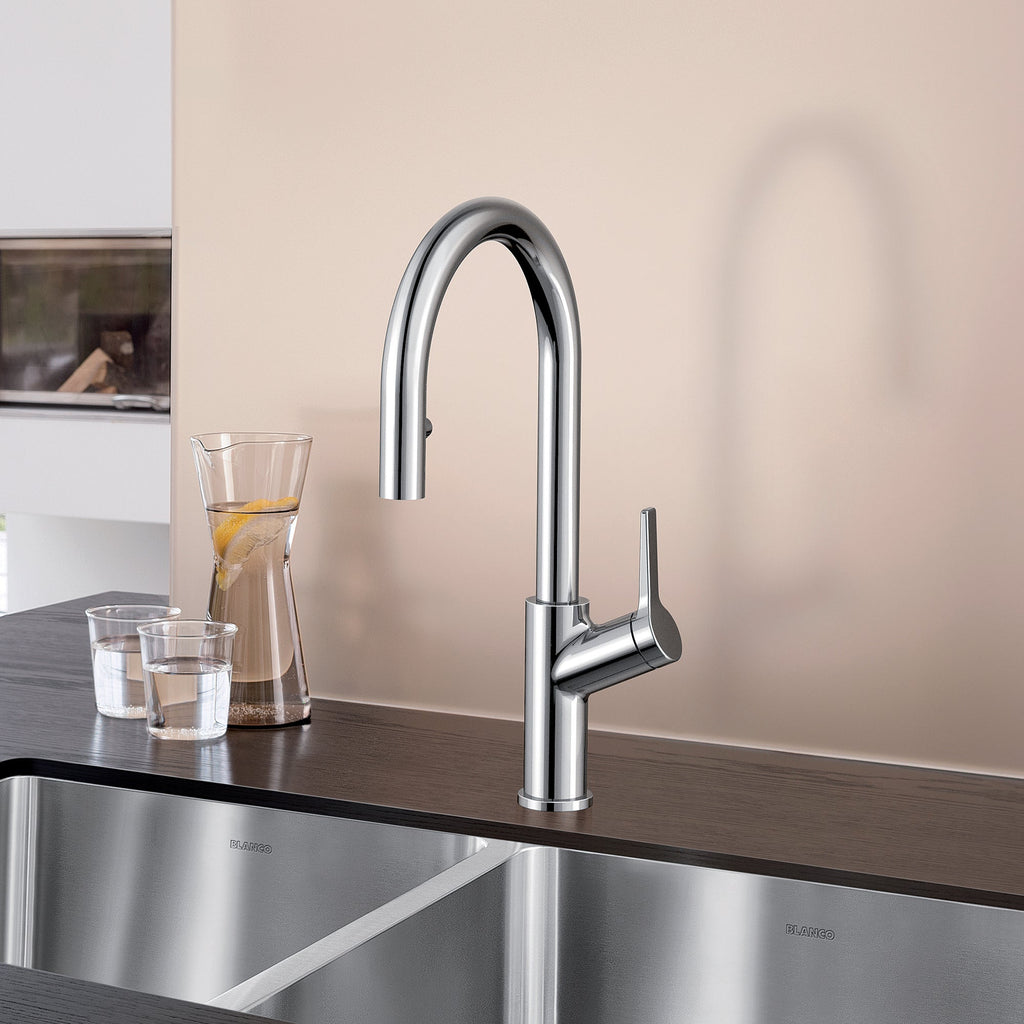 Blanco Urbena Pull-Down Dual-Spray Kitchen Faucet