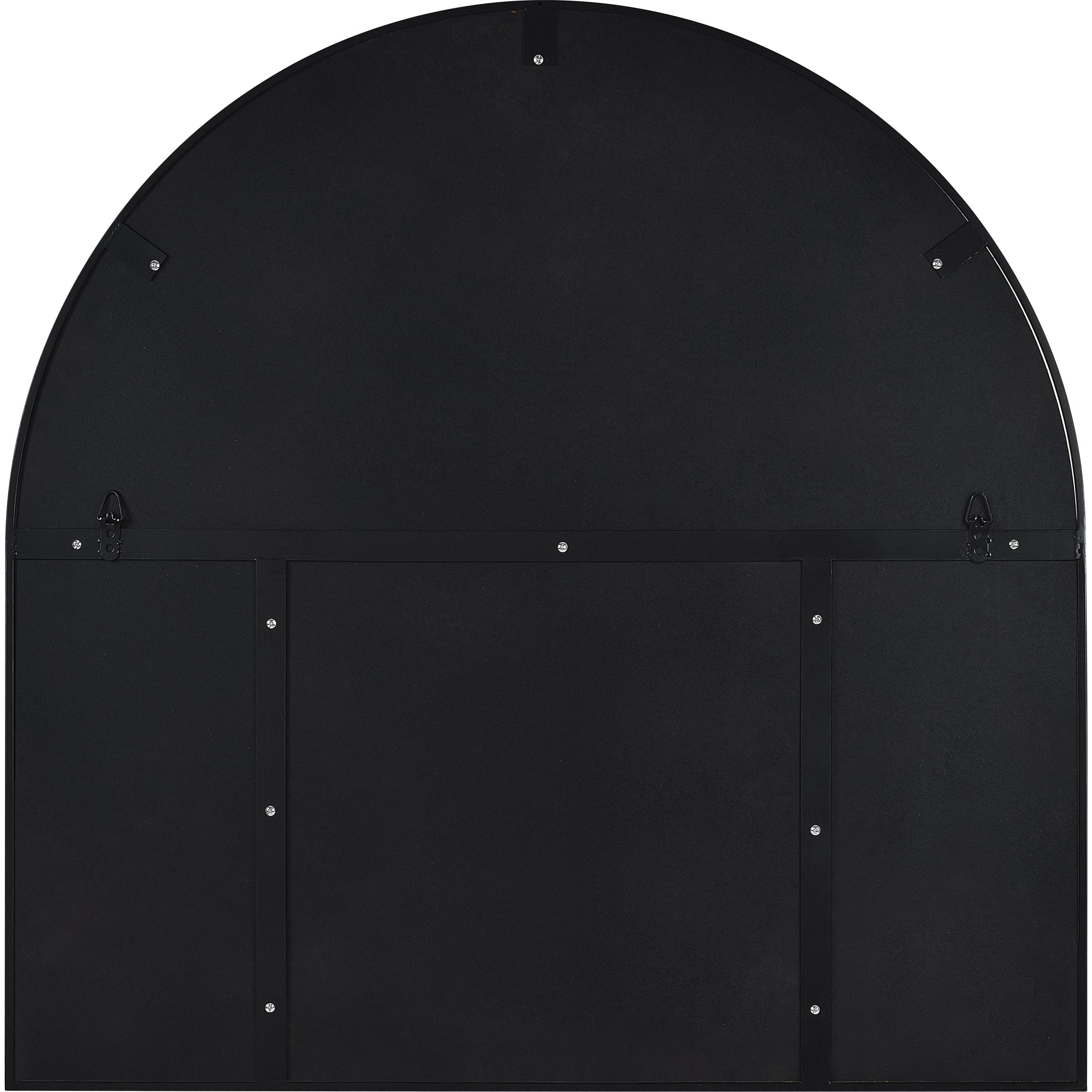 Renwil Wearstley 35" Tall Arch Wall Mirror - Black