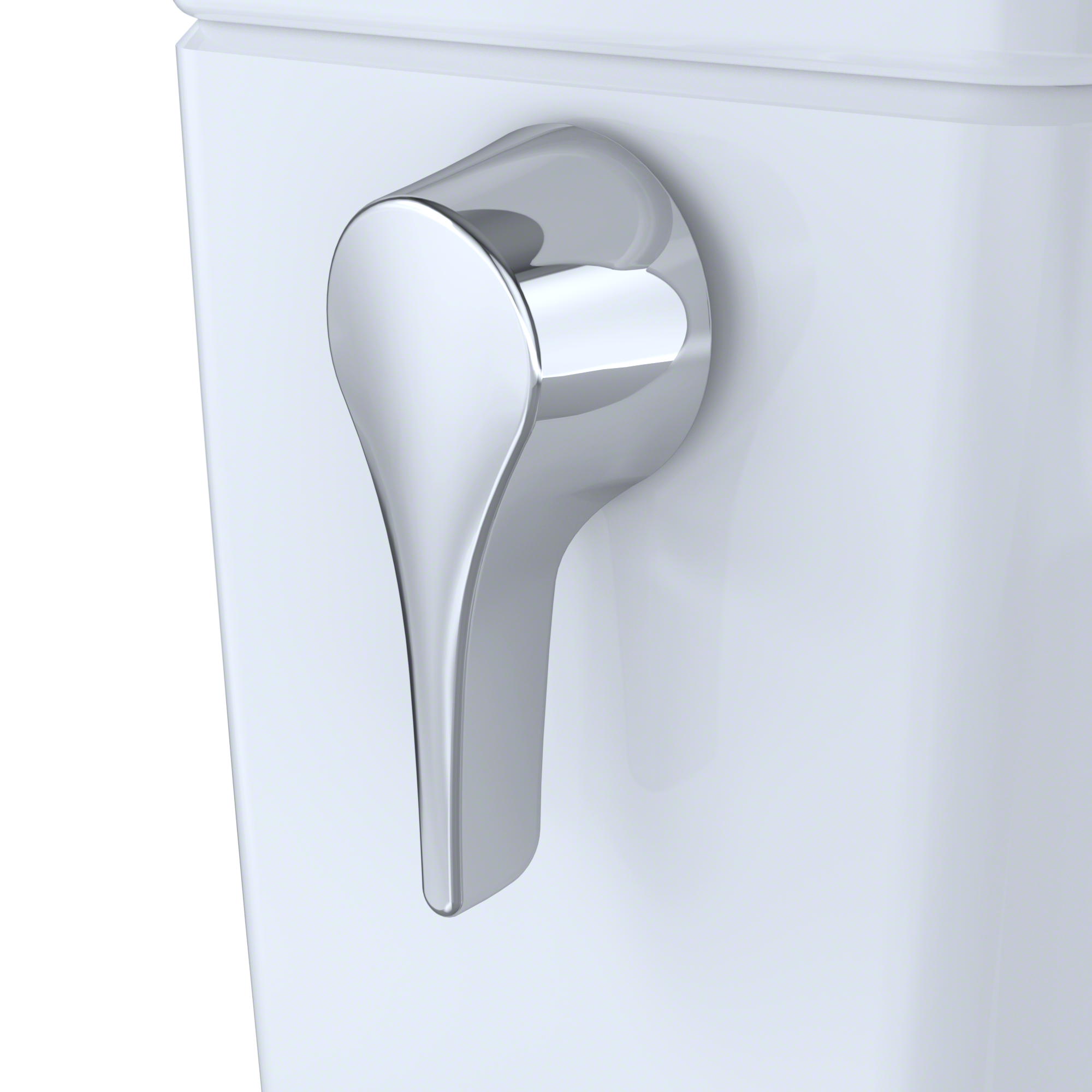 TOTO Vespin II 1G Two Piece Elongated 1.0 GPF Universal Height Skirted Toilet with Cefiontect and Right Hand Trip Lever