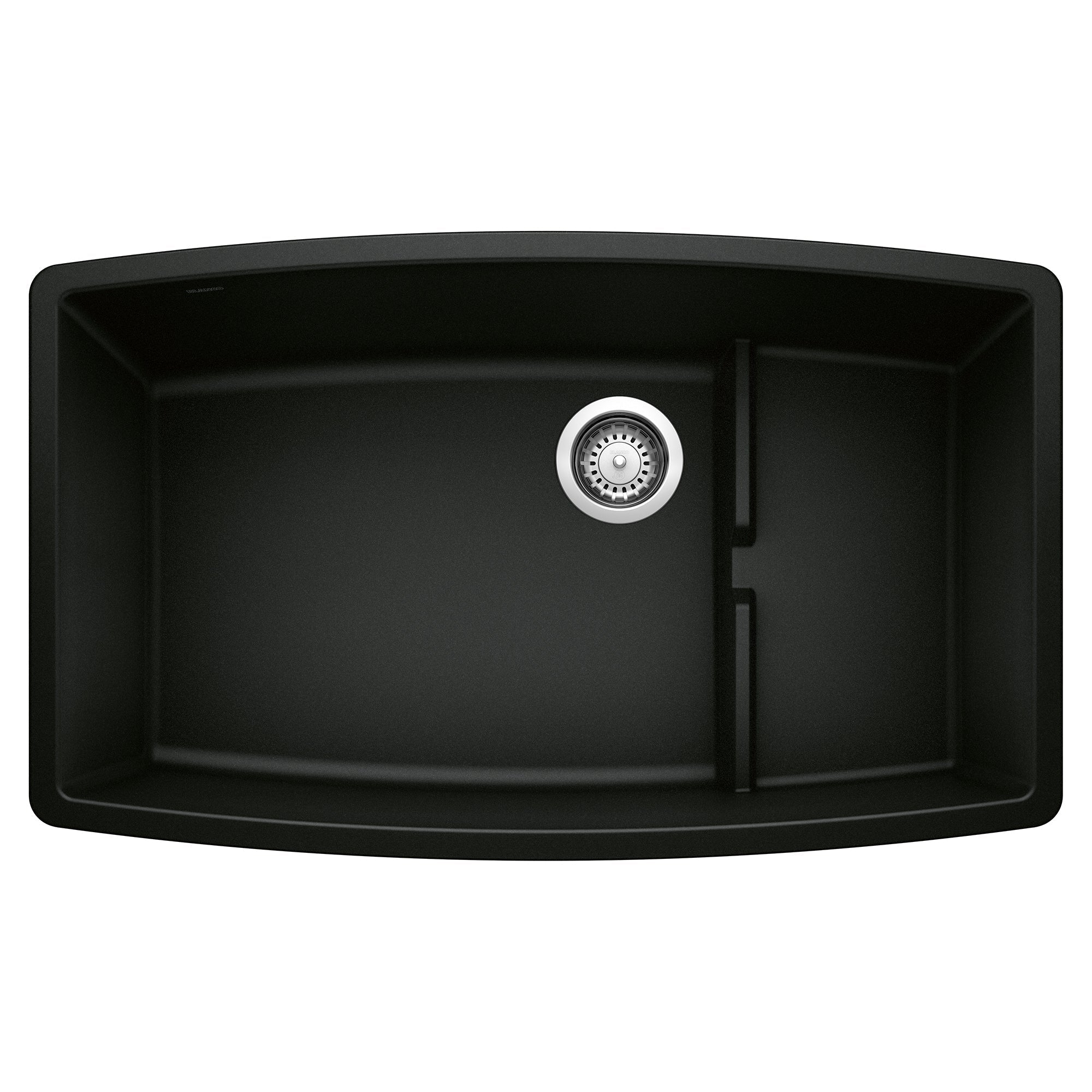 Blanco Performa Cascade Silgranit 32" Single Bowl Undermount Kitchen Sink with Colander