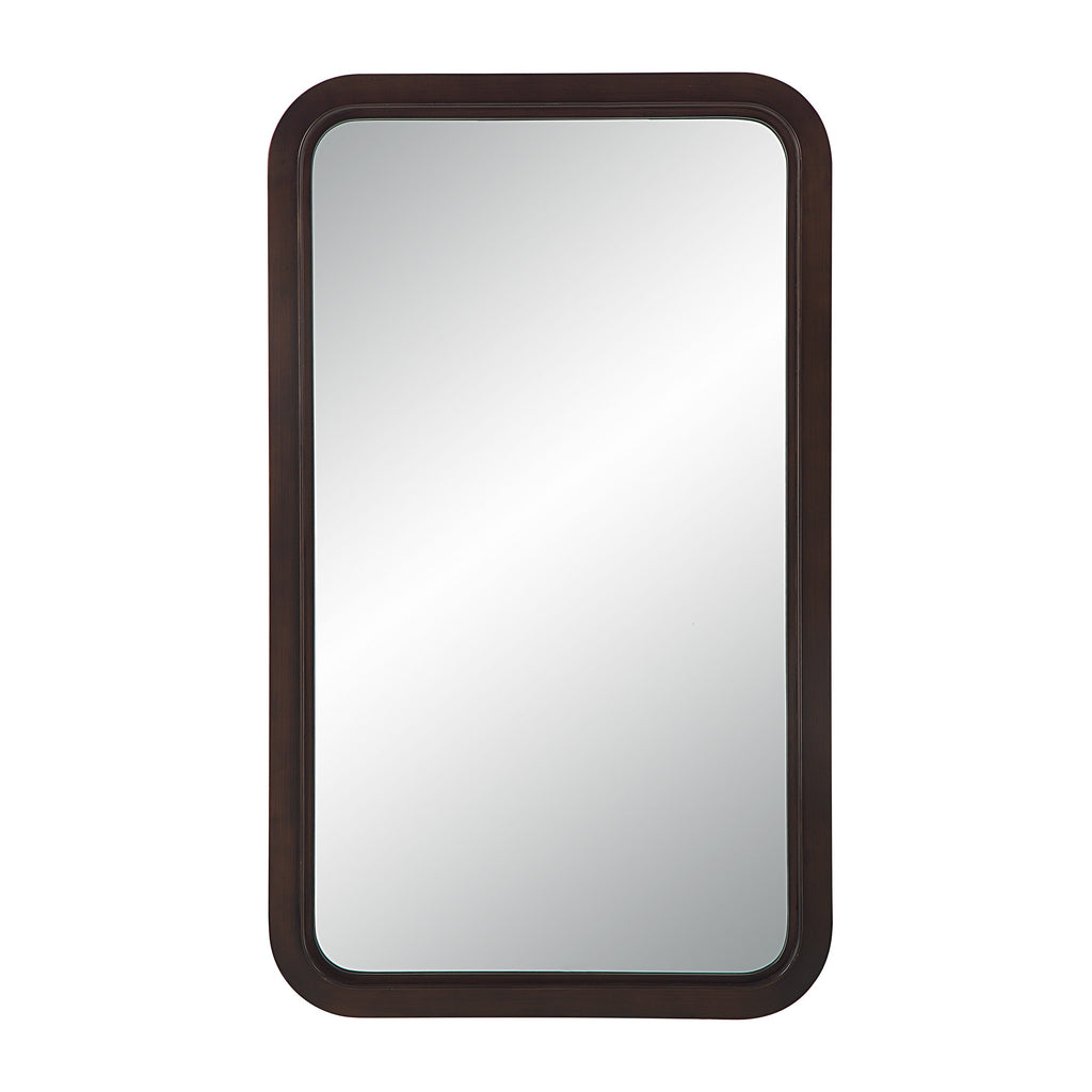 Renwil Almere 40" Tall Rectangular Mirror - Dark Antique Bronze