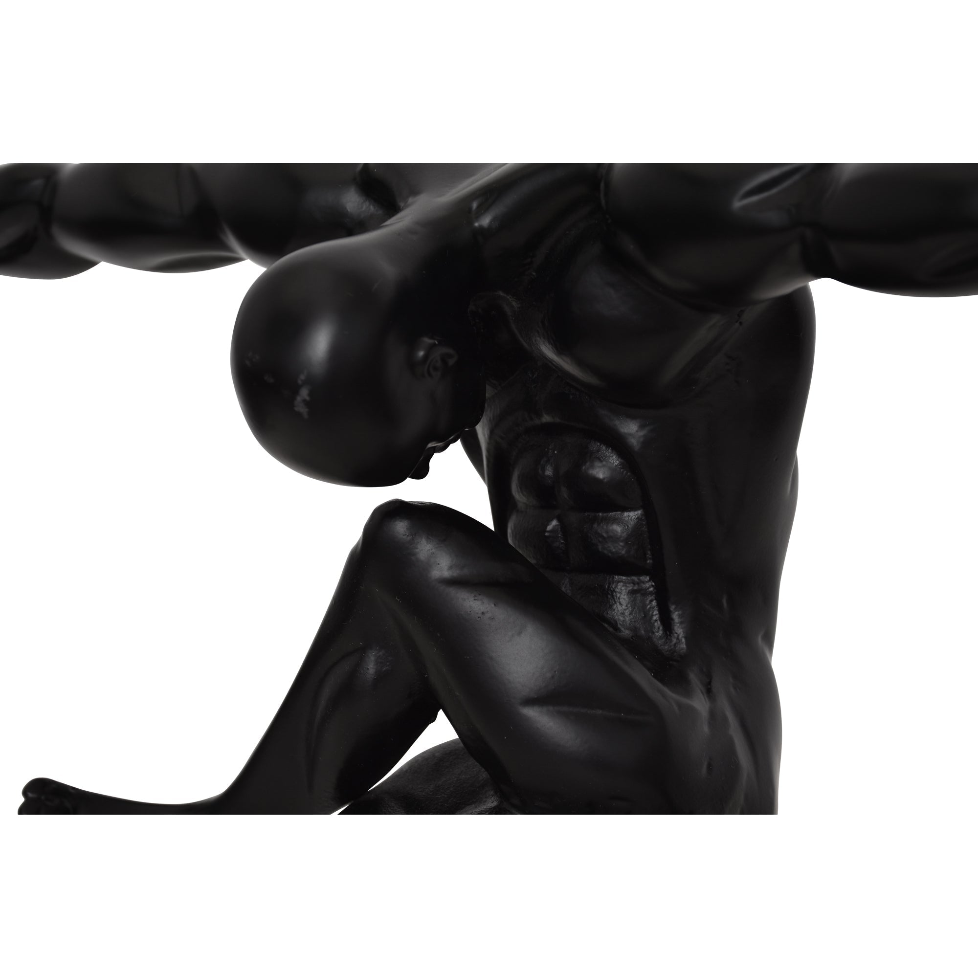 Renwil Mortal Indoor Aluminum Statue - Matte Black