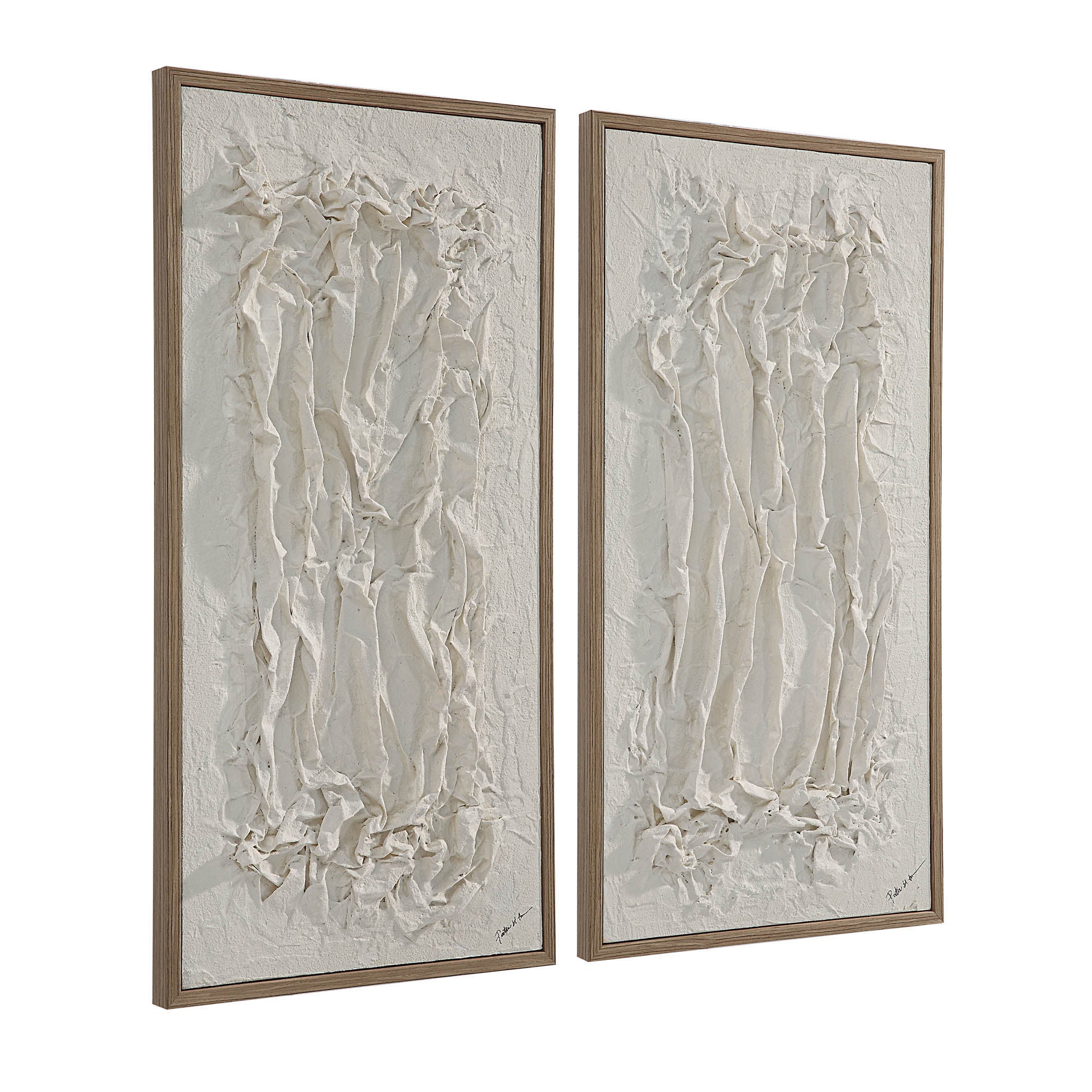Renwil Volterra 20" Wide Wall Art - White