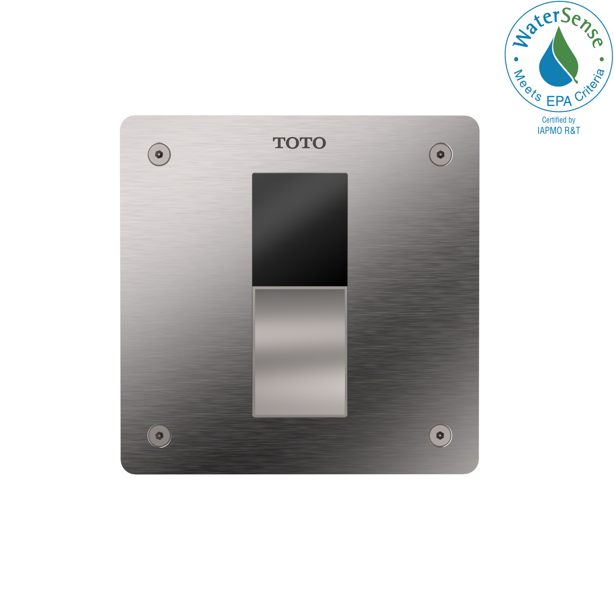 TOTO Ecopower Touchless 1.0 GPF High Efficiency Concealed Toilet Flushometer Valve with 4 x 4" Cover Plate