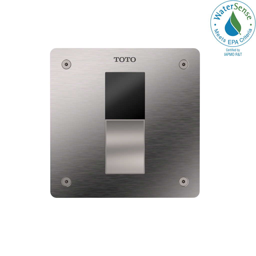 TOTO Ecopower Touchless 1.28 GPF High Efficiency Concealed Toilet Flush Valve with 4X4 Cover Plate