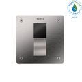 TOTO Ecopower Touchless 1.28 GPF High Efficiency Concealed Toilet Flush Valve with 4X4 Cover Plate
