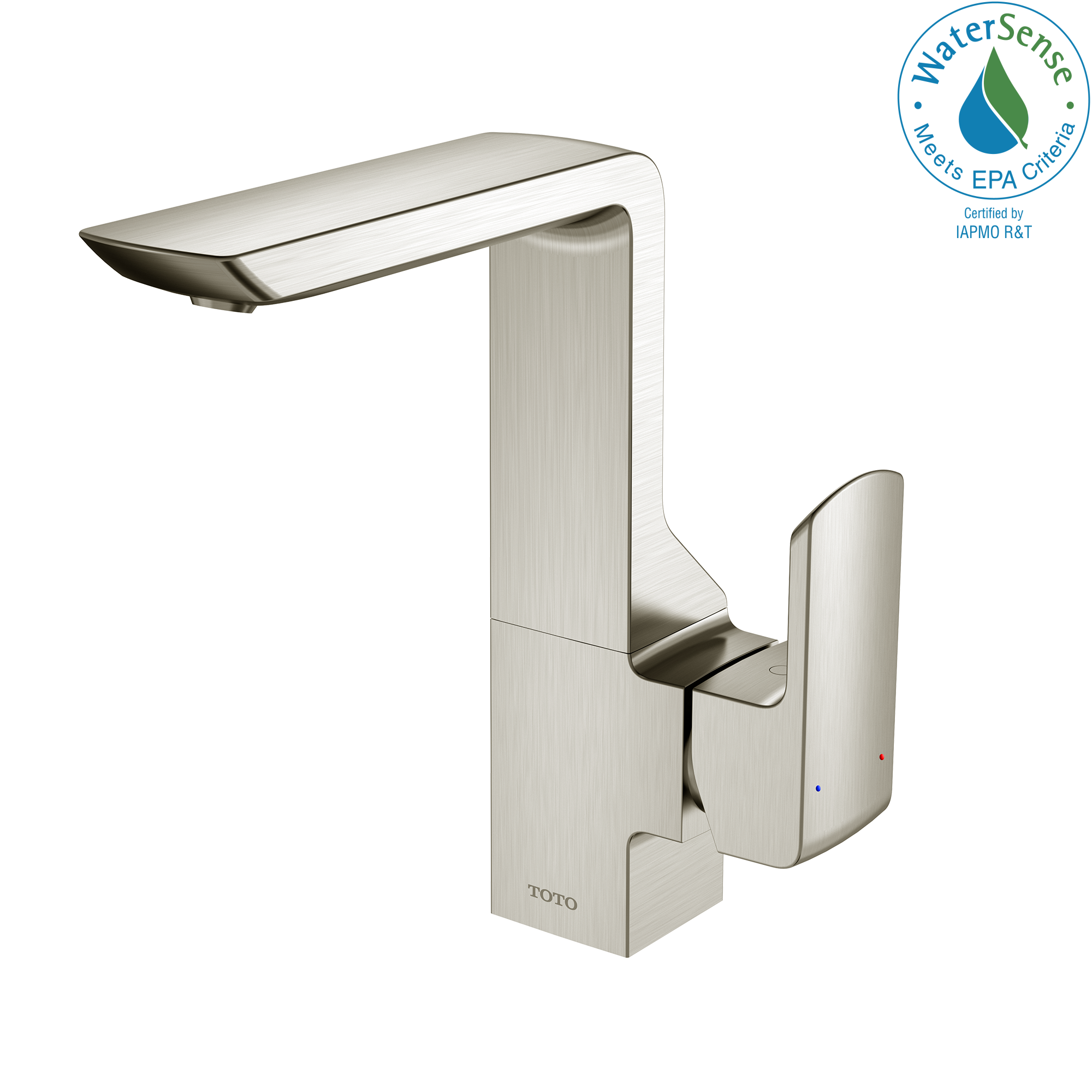 TOTO GR Series 1.2 GPM Single Side Handle Bathroom Sink Faucet with Comfort Glide Technology and Drain Assembly