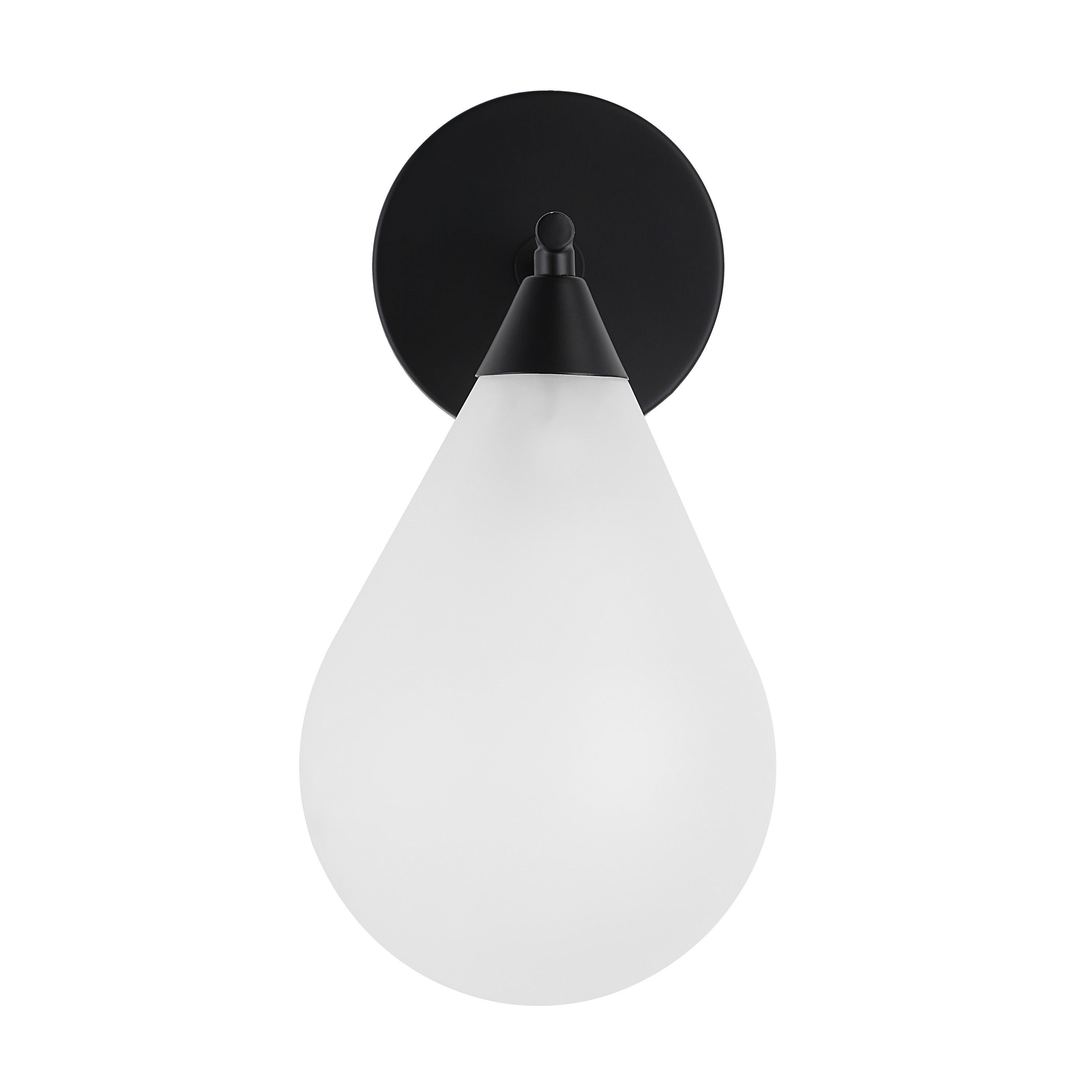 Renwil Lola 12" Length Wall Sconce - Black