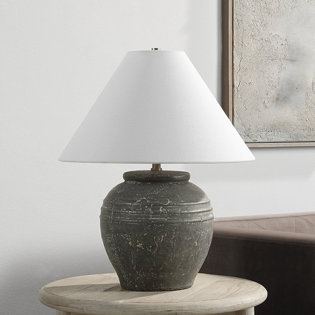 Renwil Lino 21" Length Table Lamp - Green