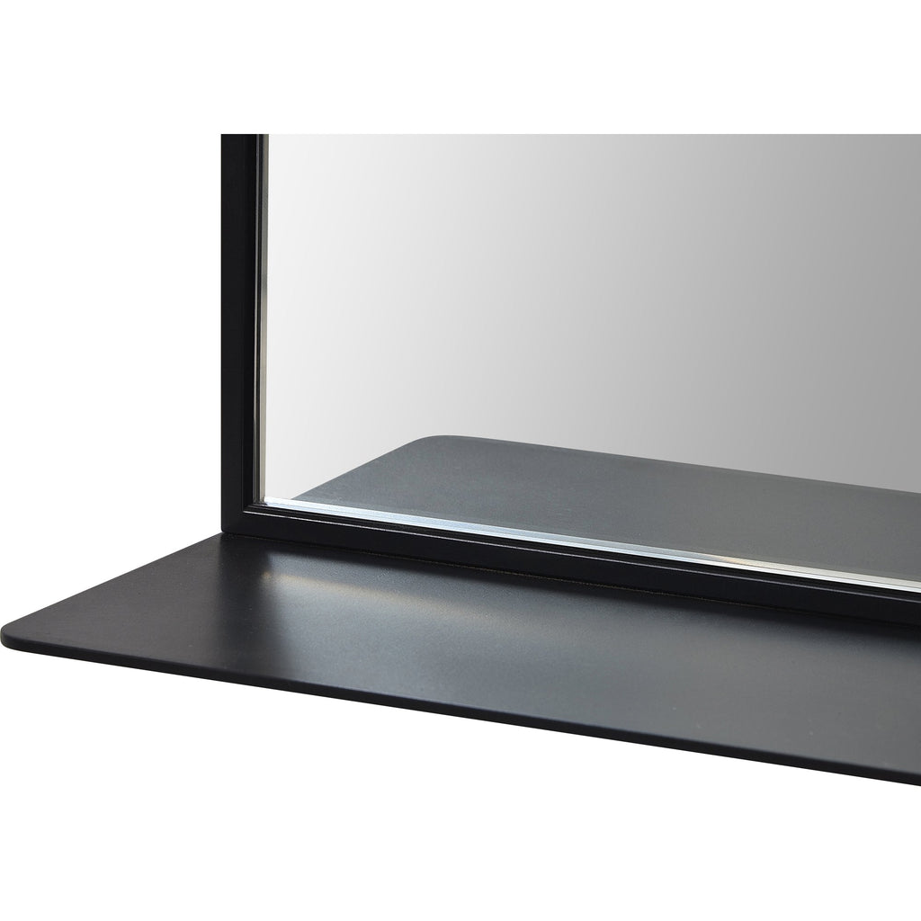Renwil Wearstley 35" Tall Arch Wall Mirror - Black