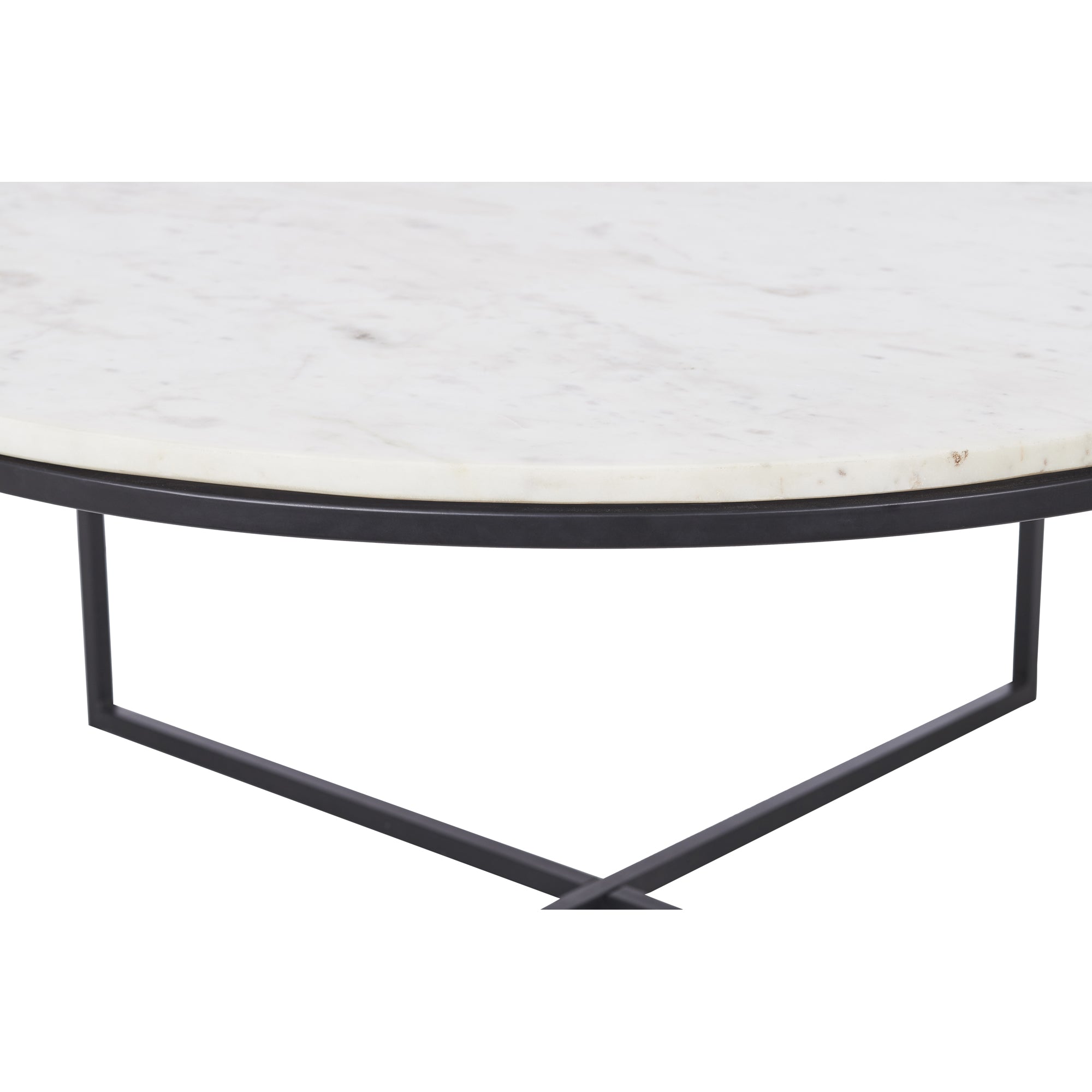Renwil Livia Indoor Iron Table - Matte Black
