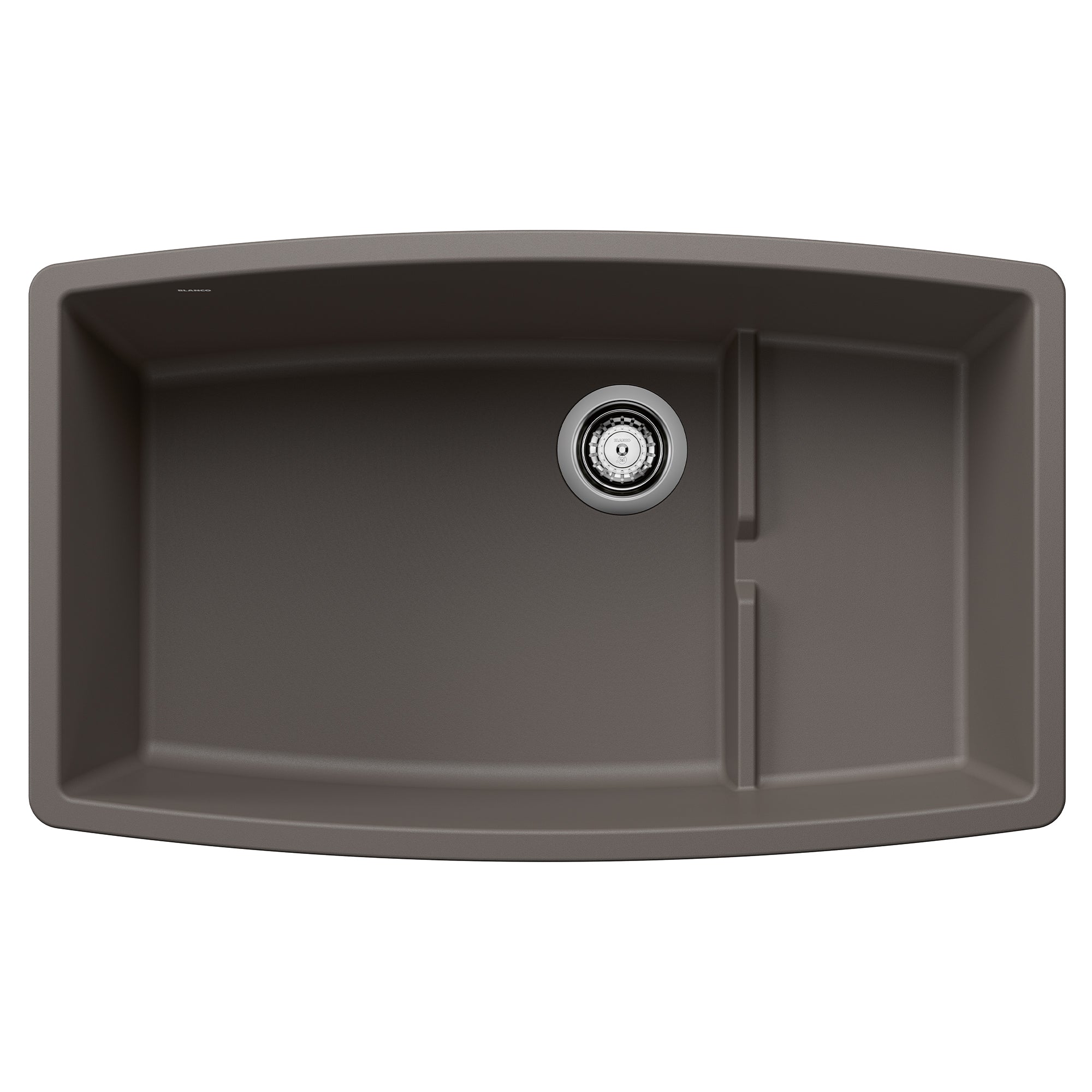 Blanco Performa Cascade Silgranit 32" Single Bowl Undermount Kitchen Sink with Colander
